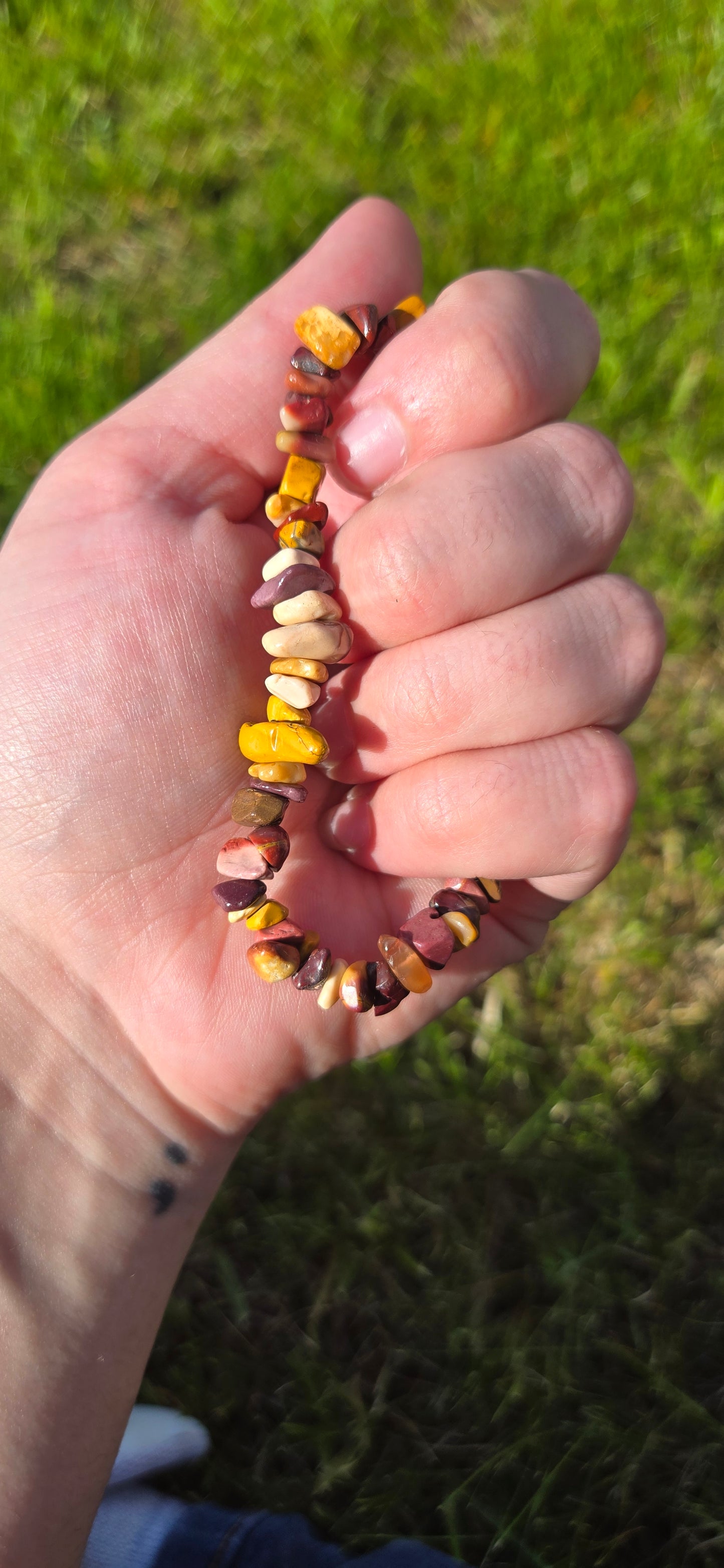 Mookaite bracelet