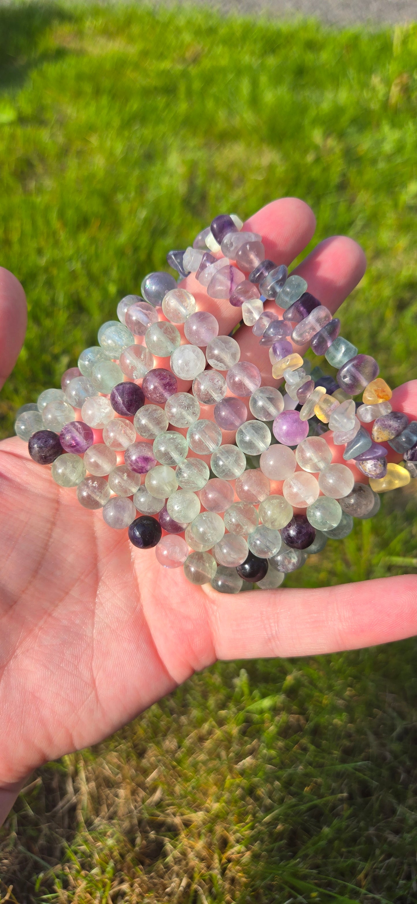 Rainbow Fluorite bracelet