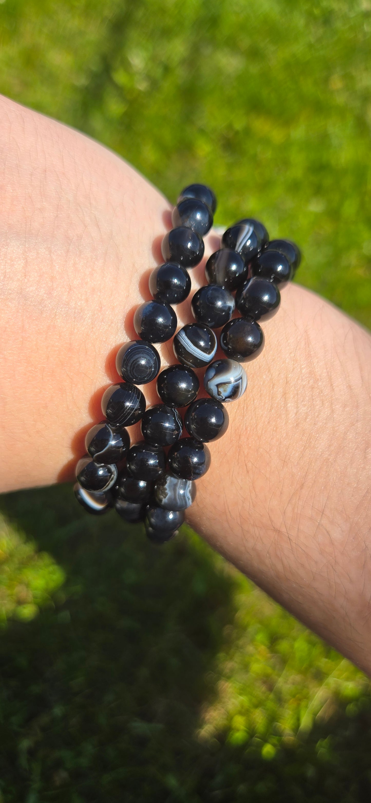 Black Agate bracelet