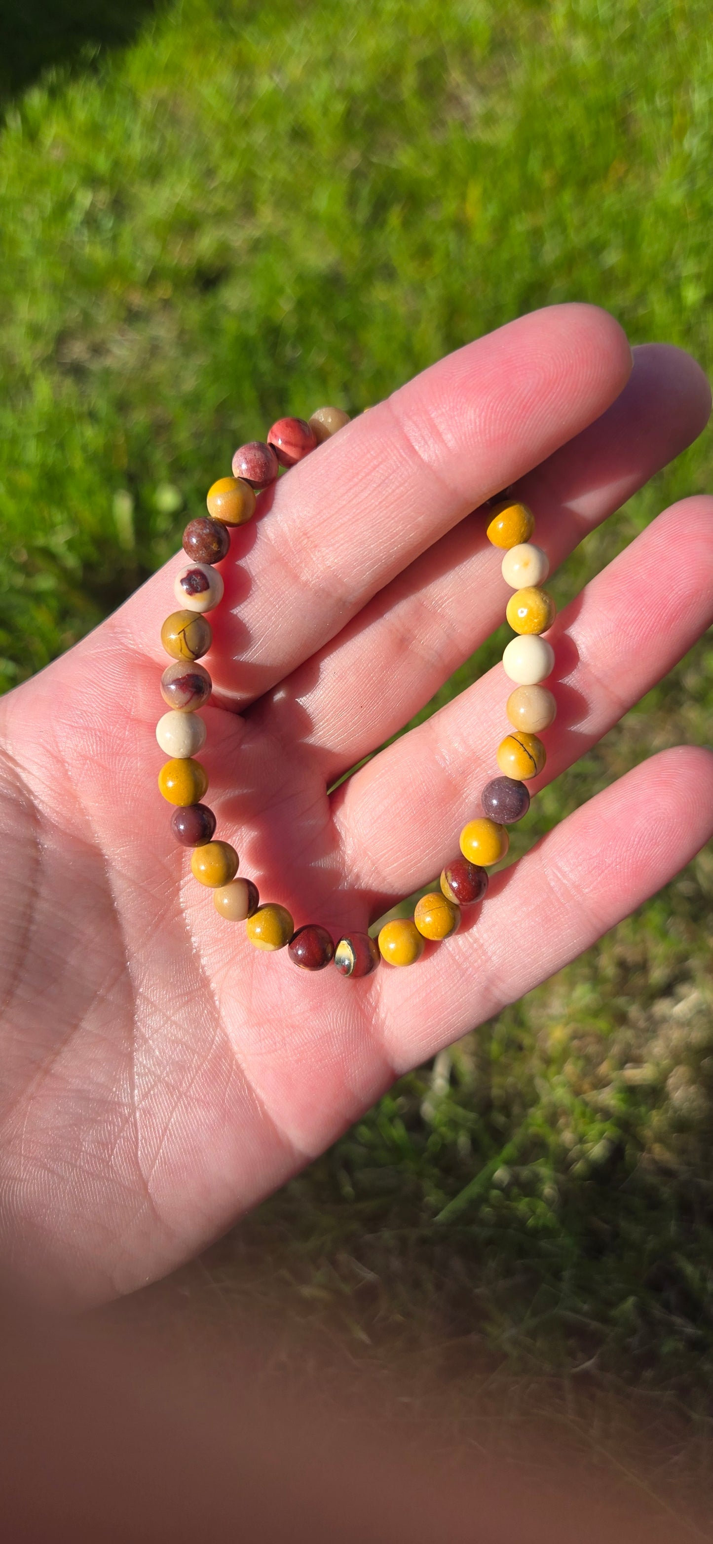 Mookaite bracelet