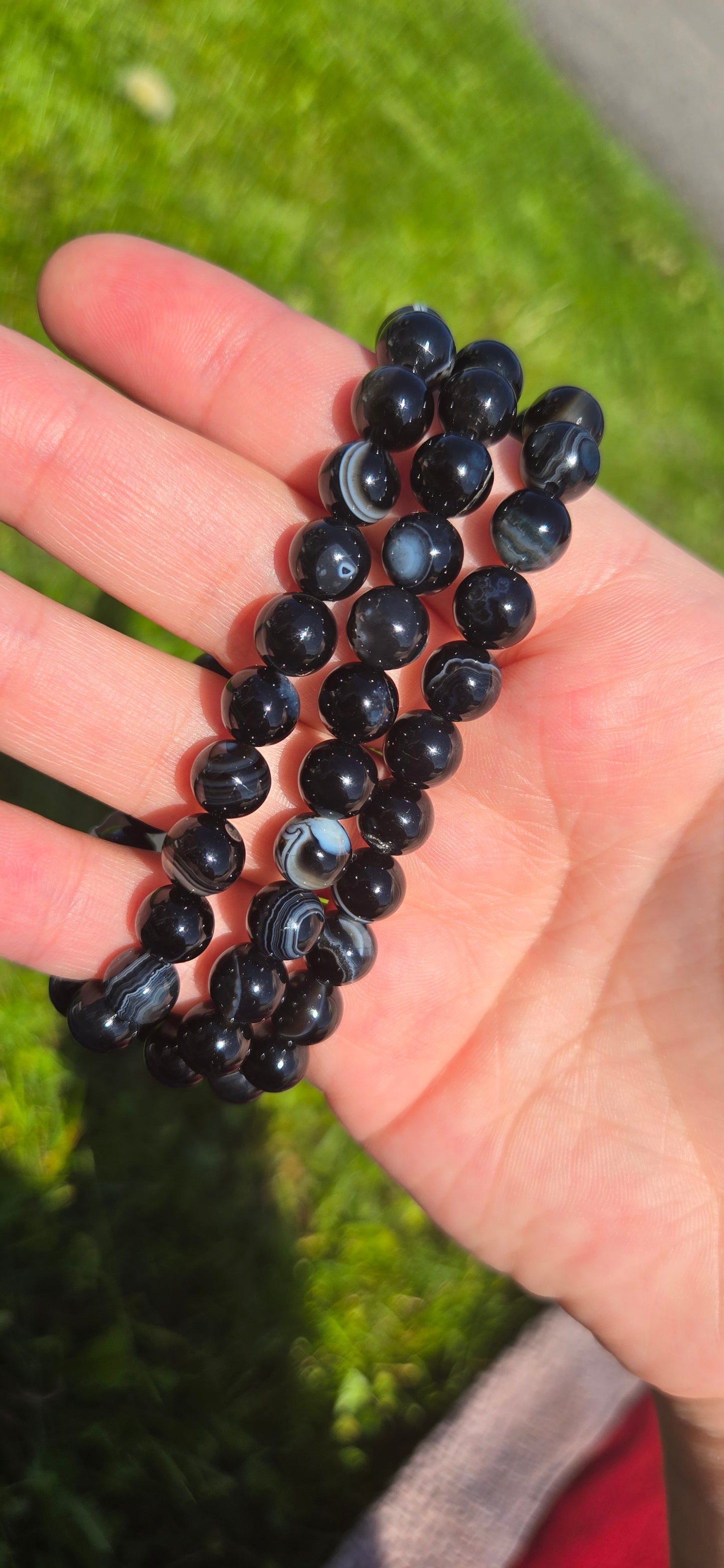 Black Agate bracelet