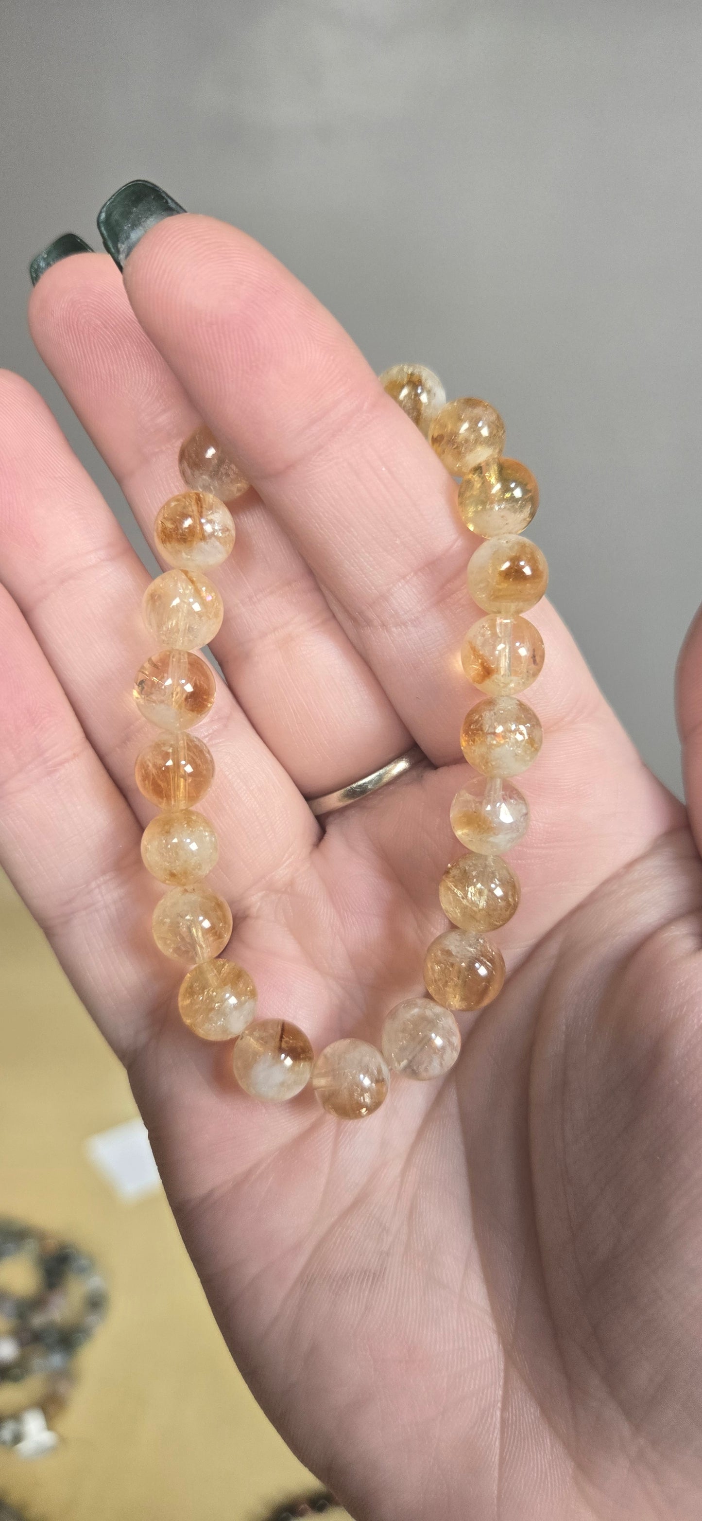 Natural Citrine bracelet