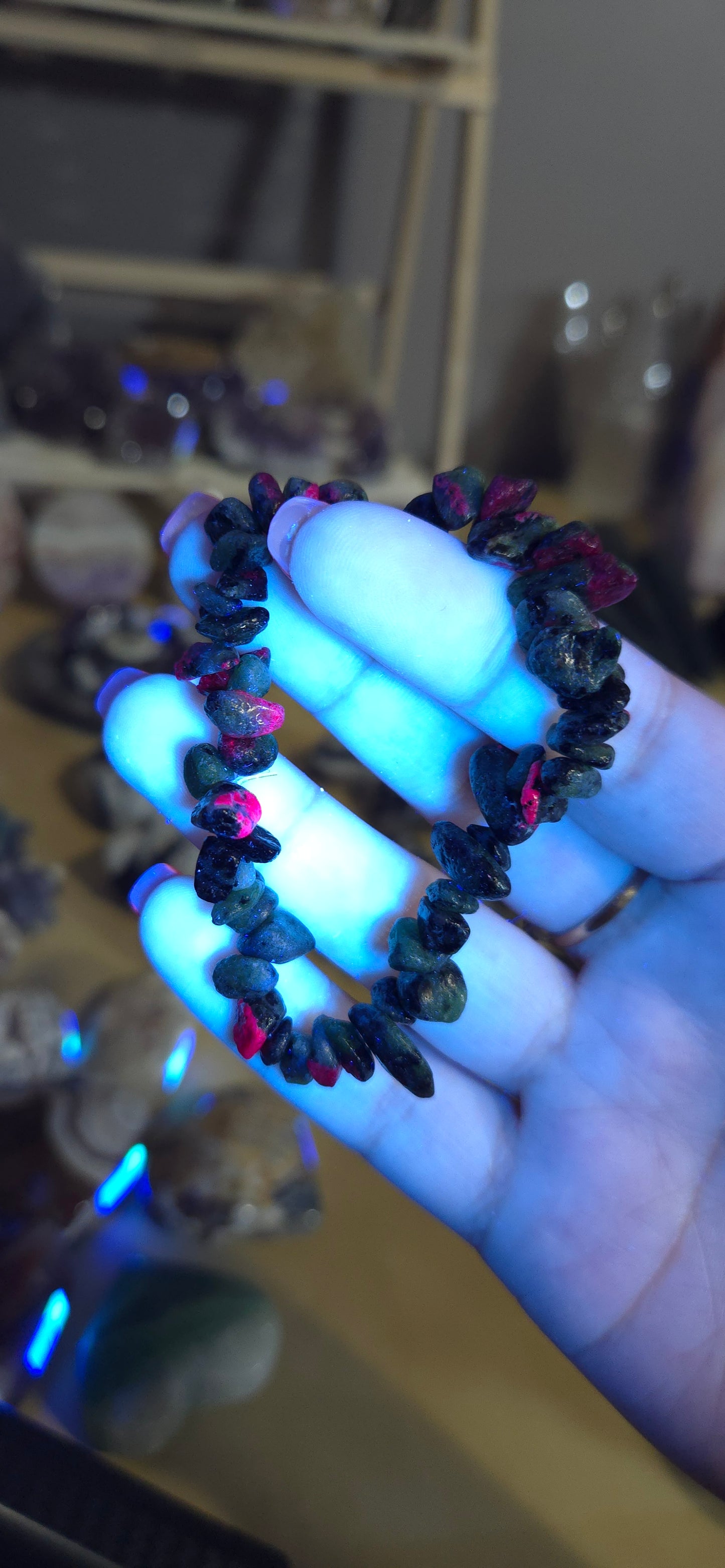 Ruby in Zoisite bracelet