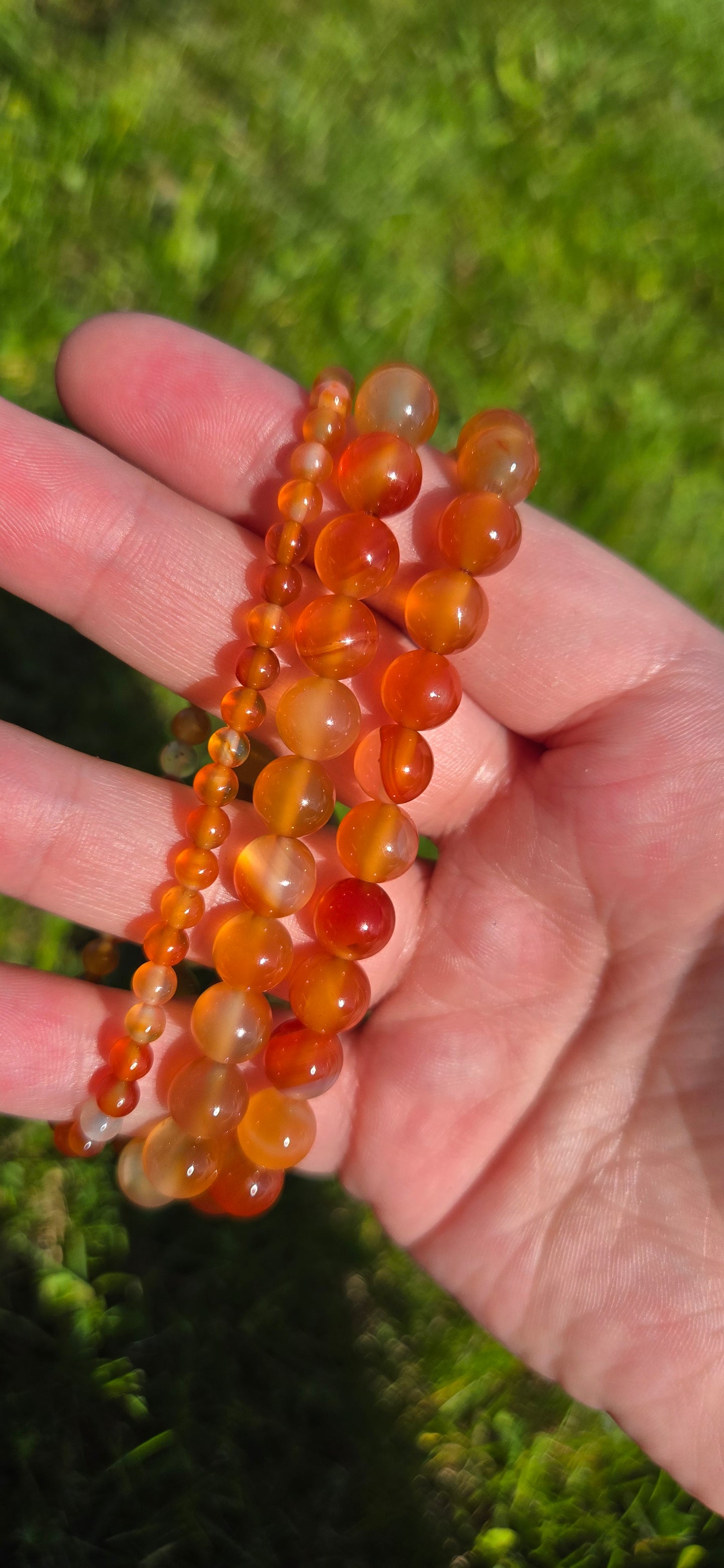 Carnelian bracelet