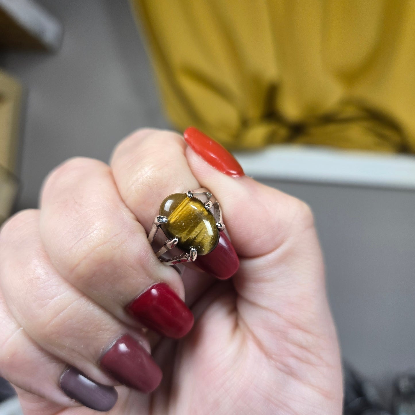 Tiger's Eye ring