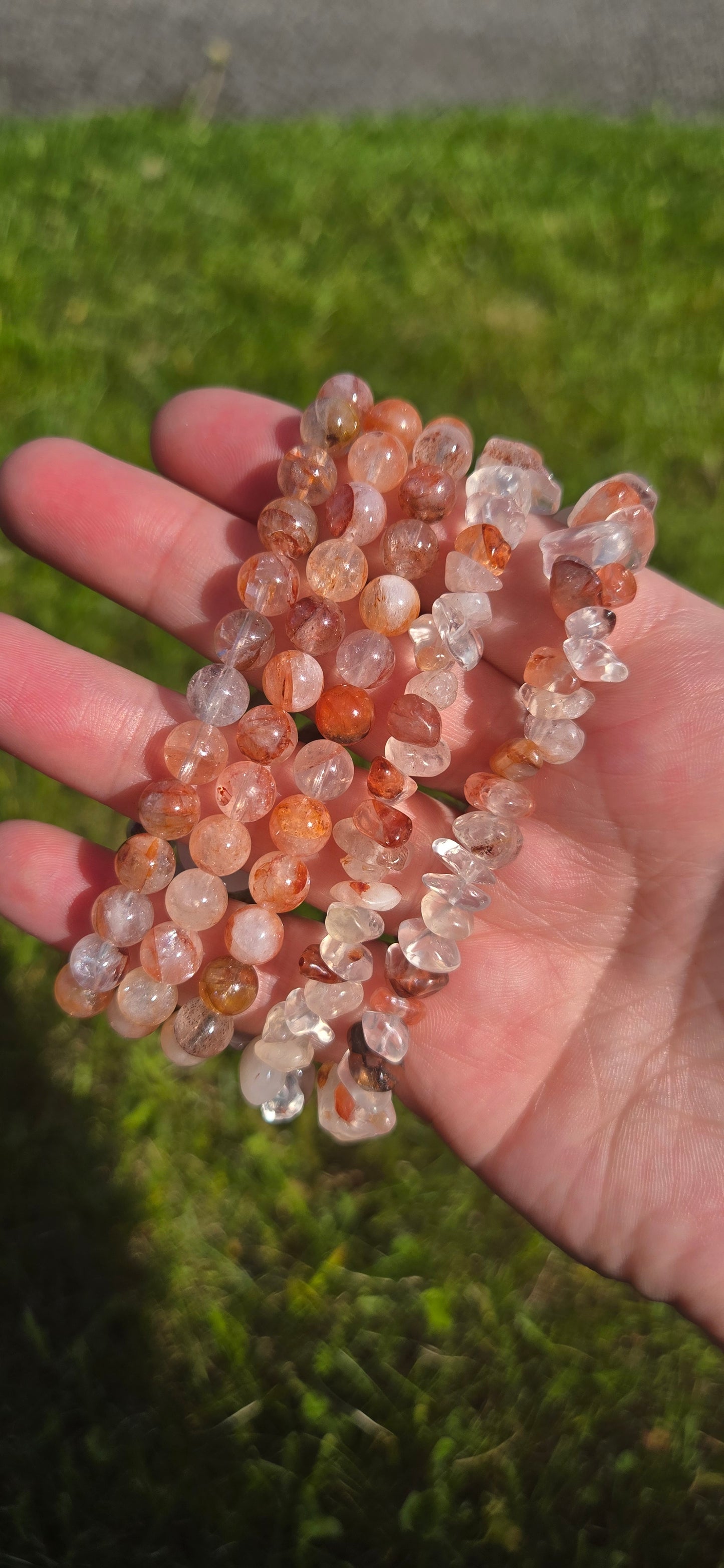 Fire Quartz bracelet