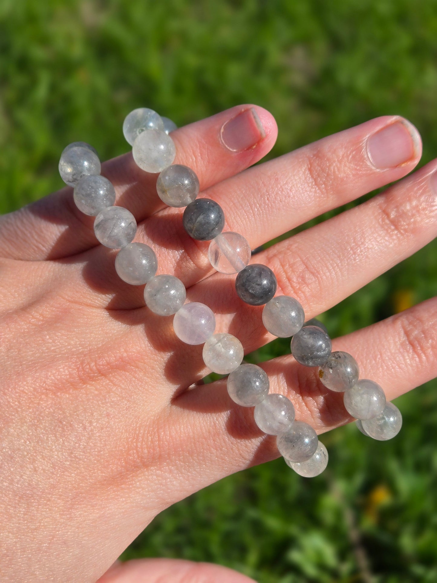 Smokey Quartz bracelet 8 mm