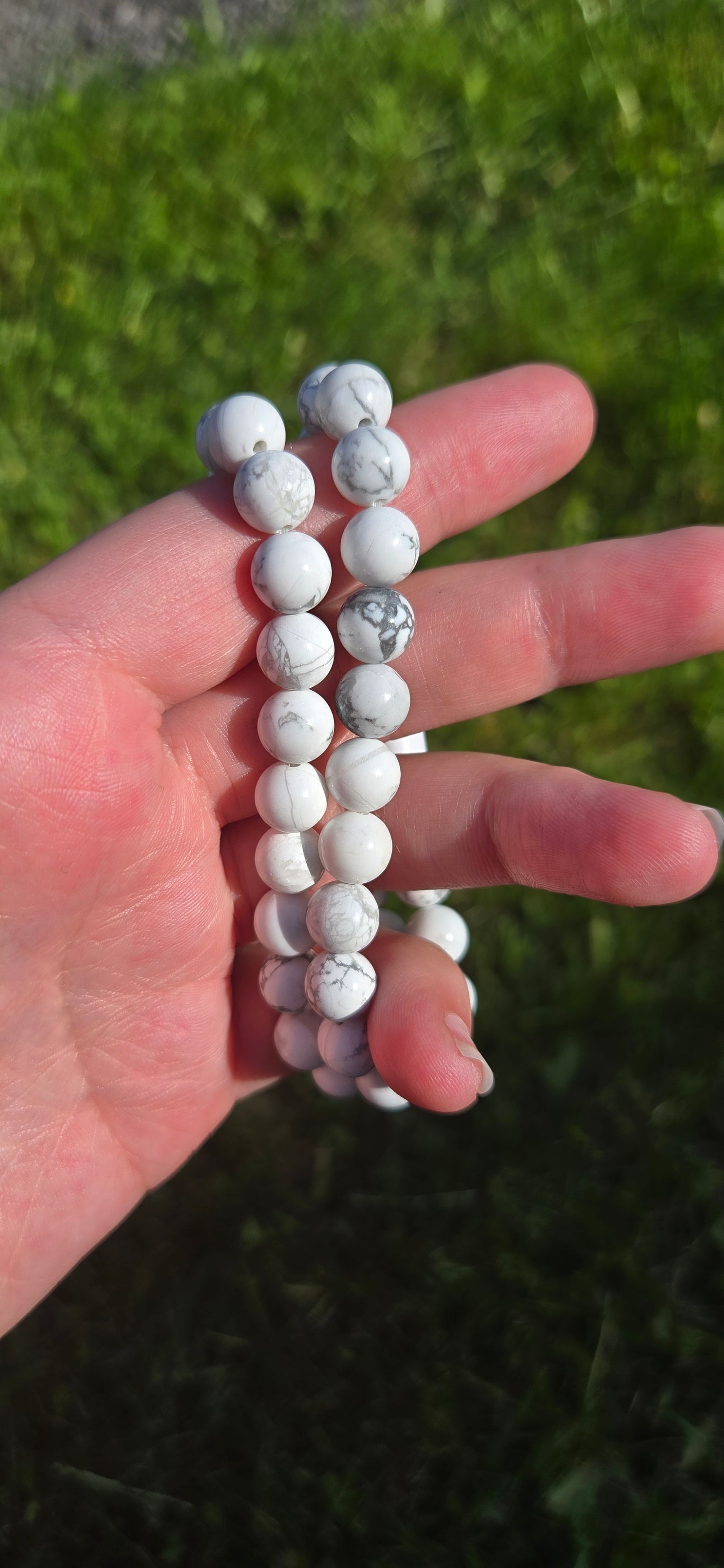 Howlite bracelet
