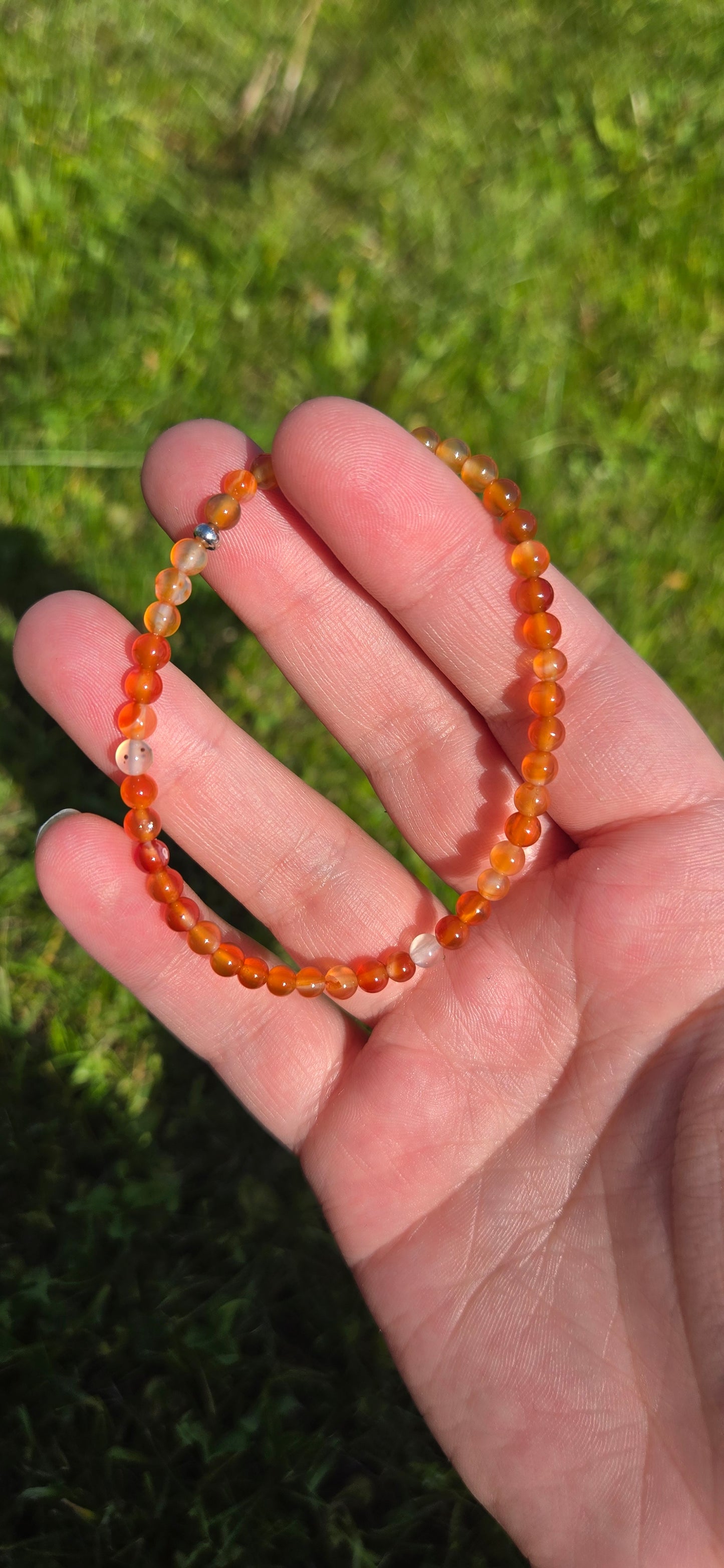 Carnelian bracelet
