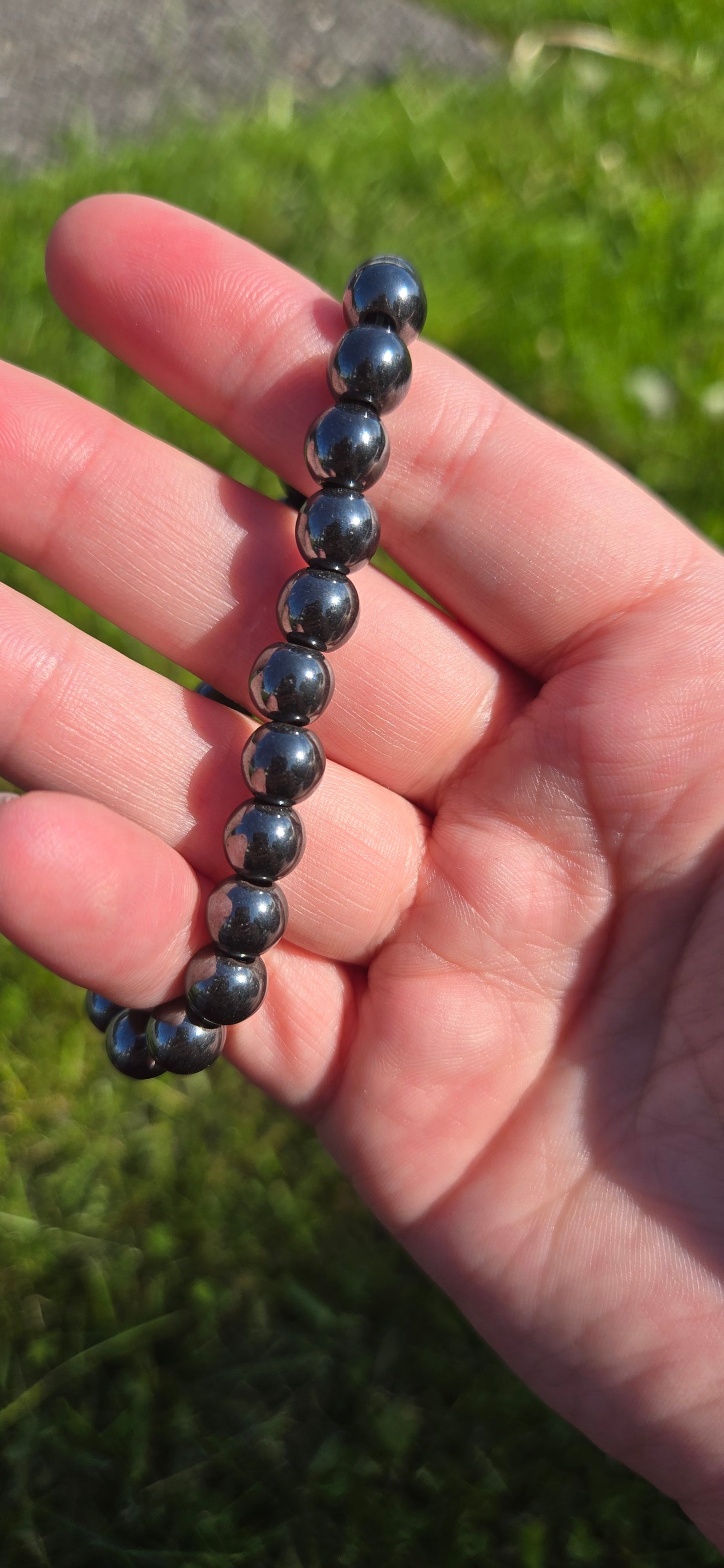 Hematite bracelet