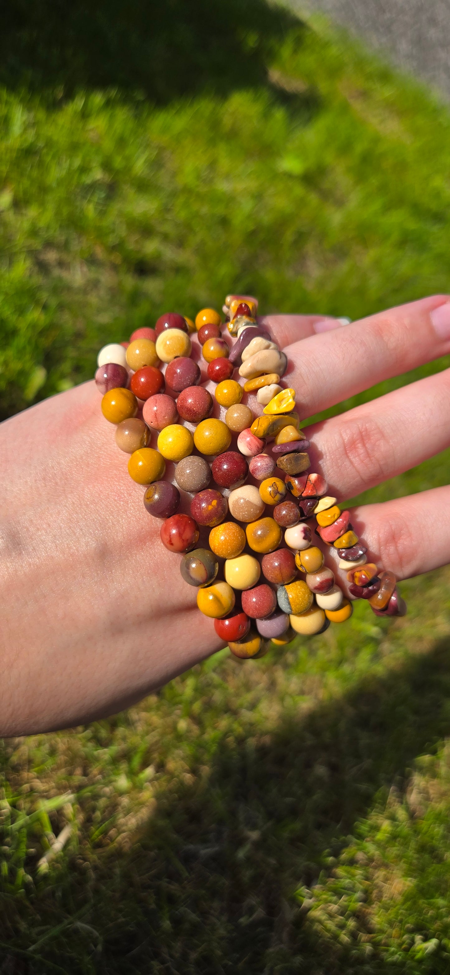 Mookaite bracelet