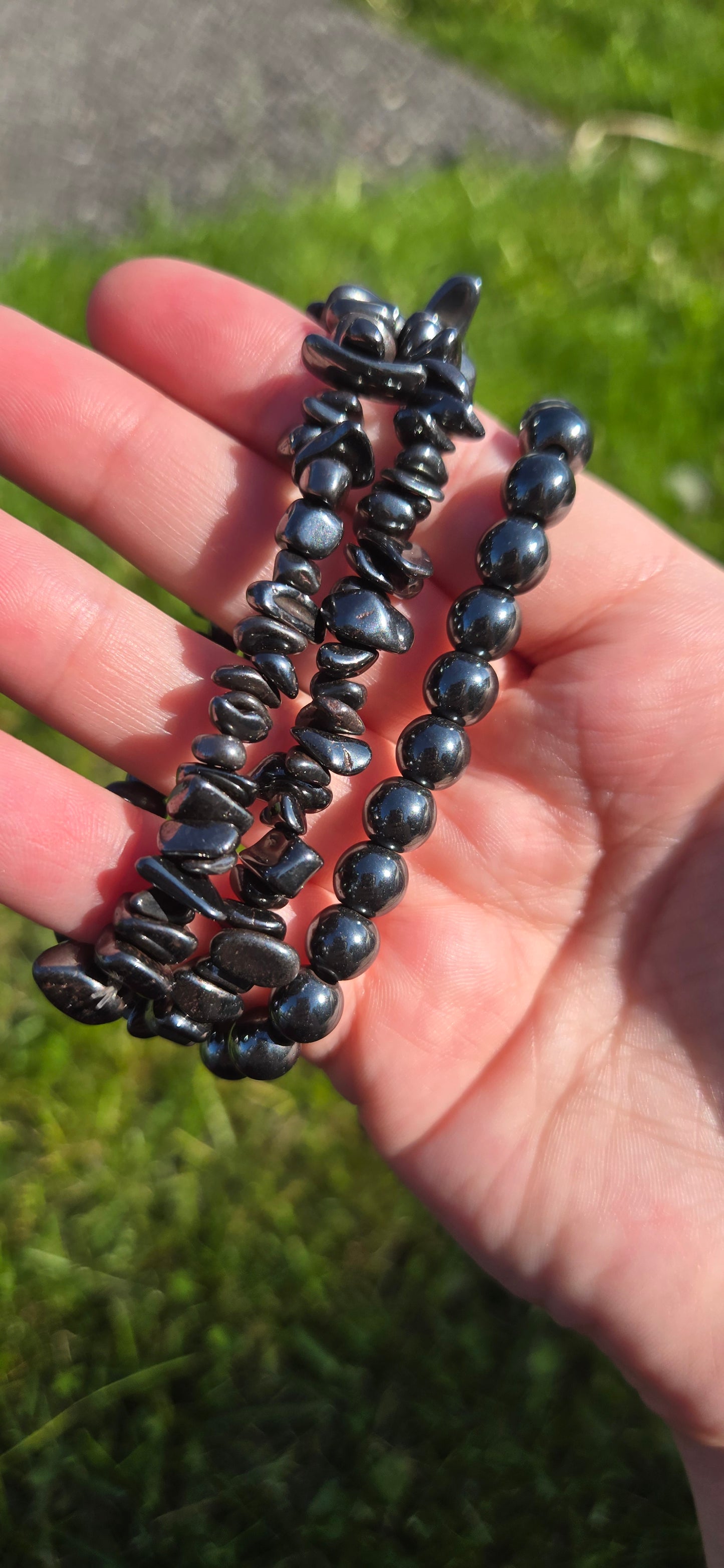 Hematite bracelet