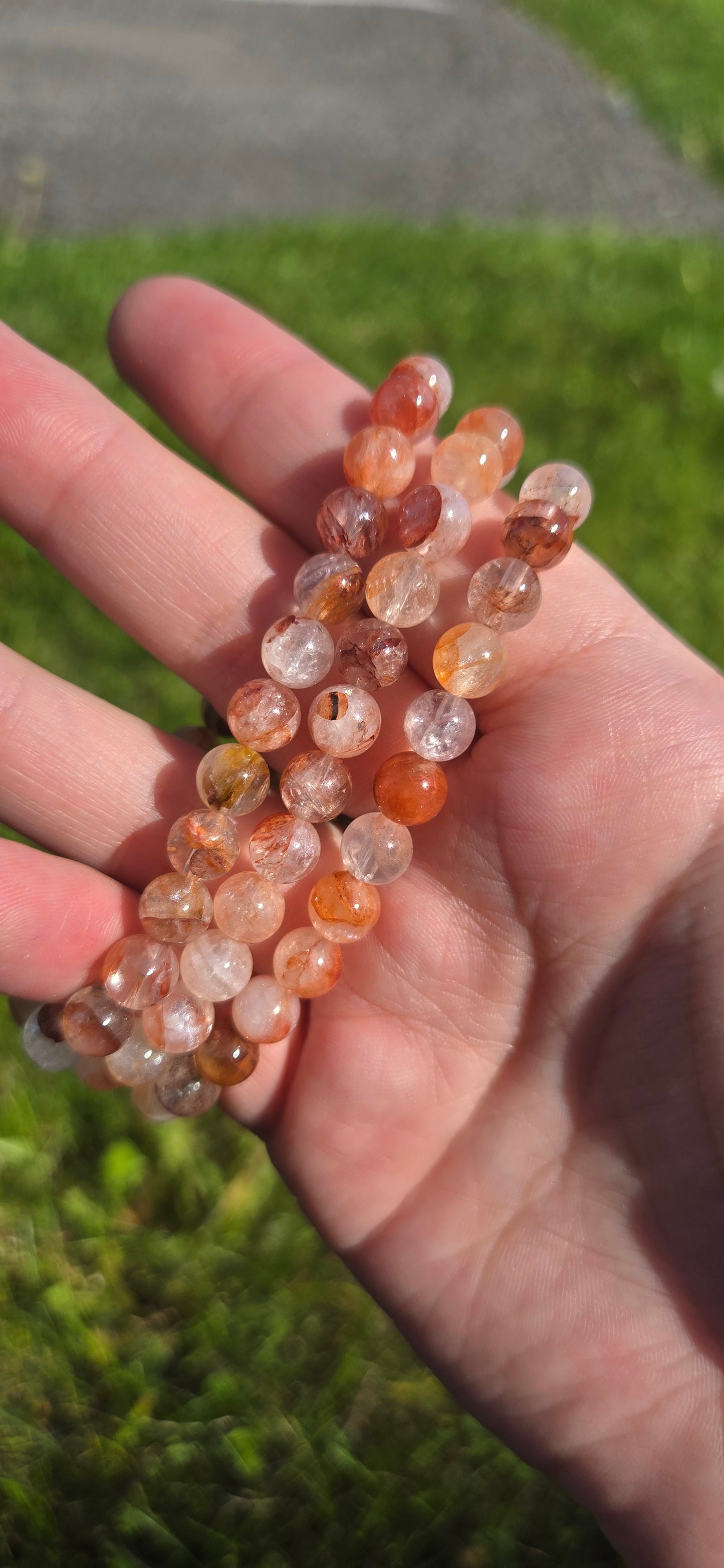 Fire Quartz bracelet