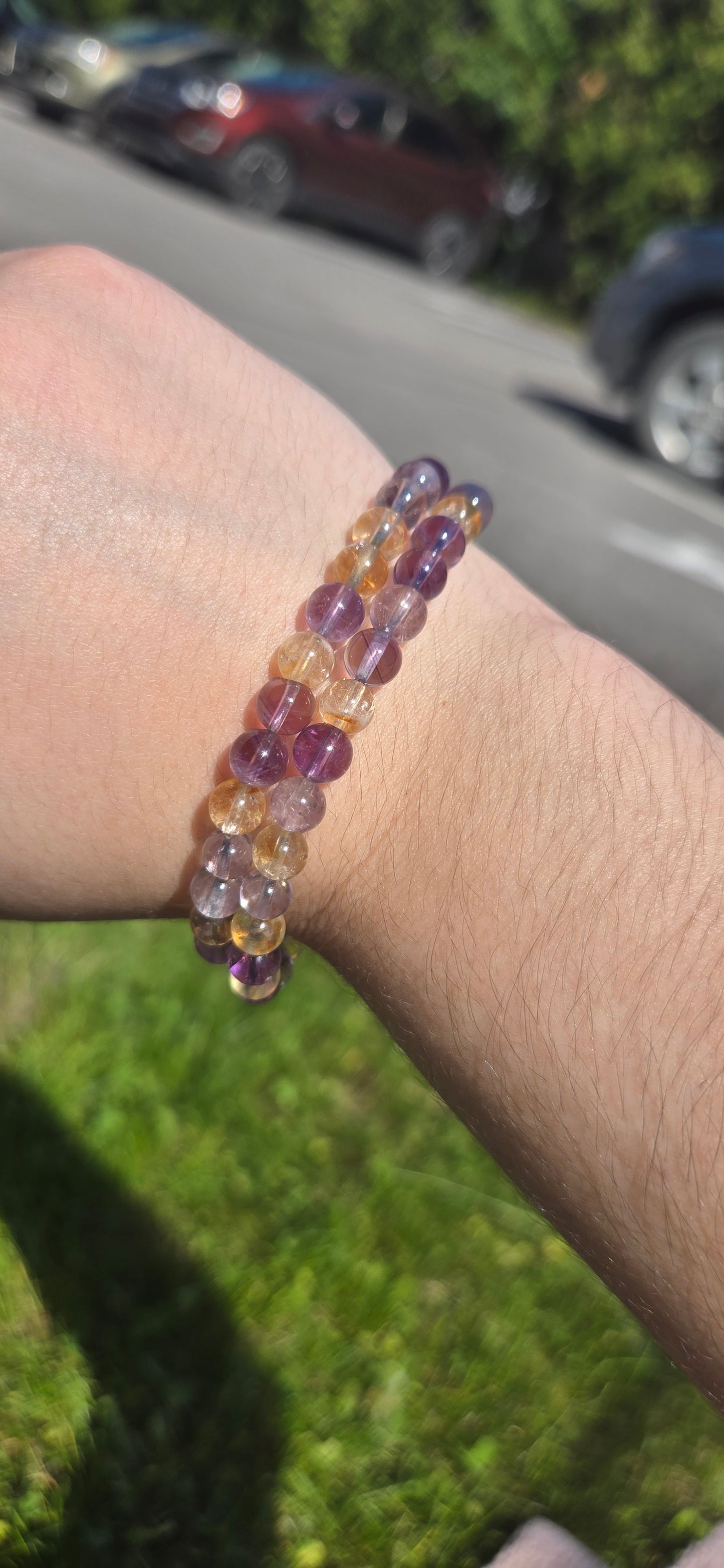 Ametrine bracelet