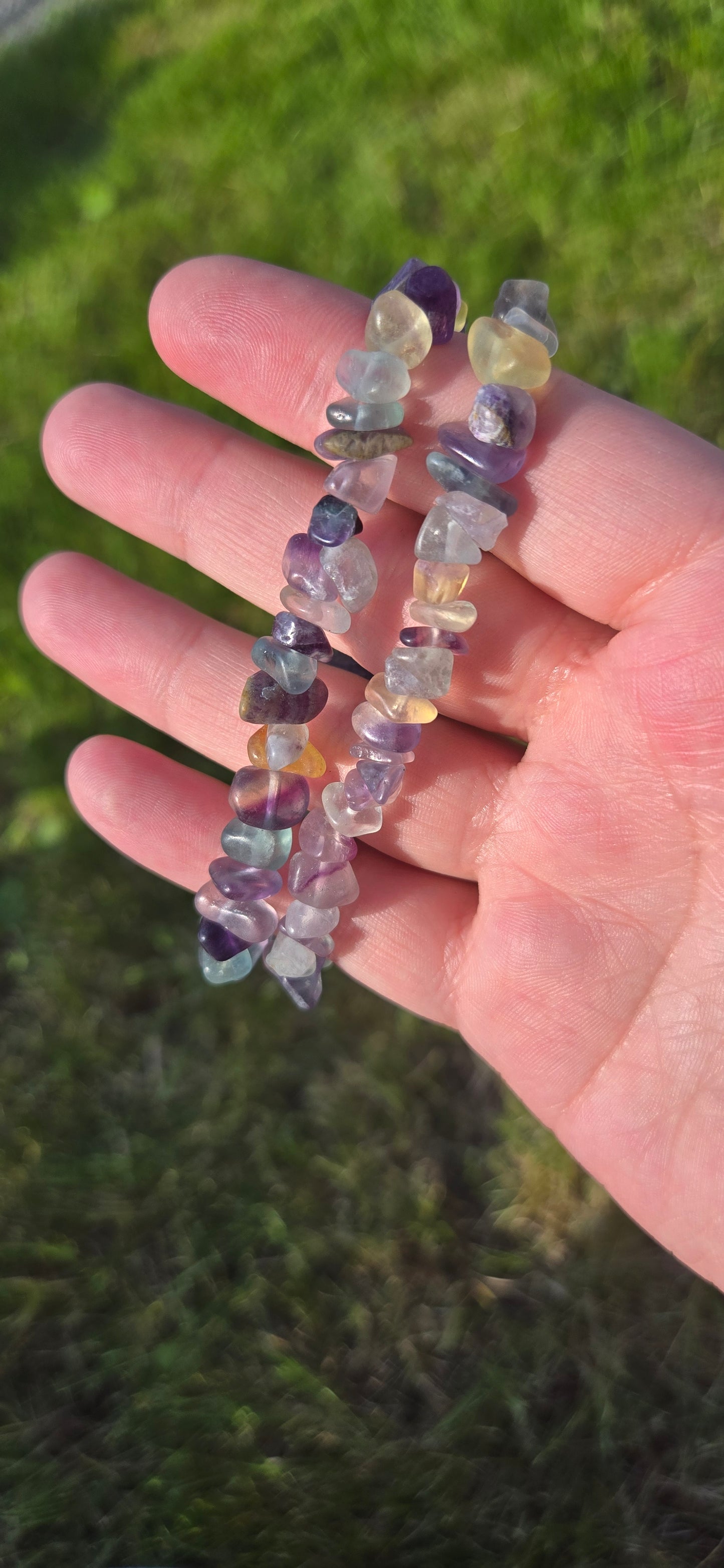 Rainbow Fluorite bracelet