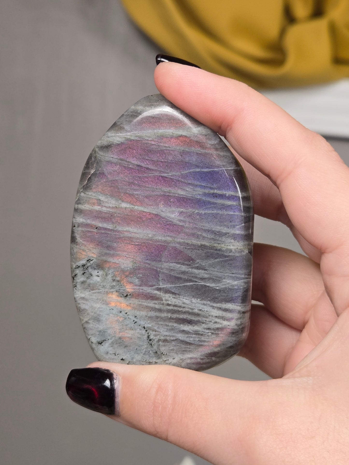 Purple Flash Labradorite Freeform