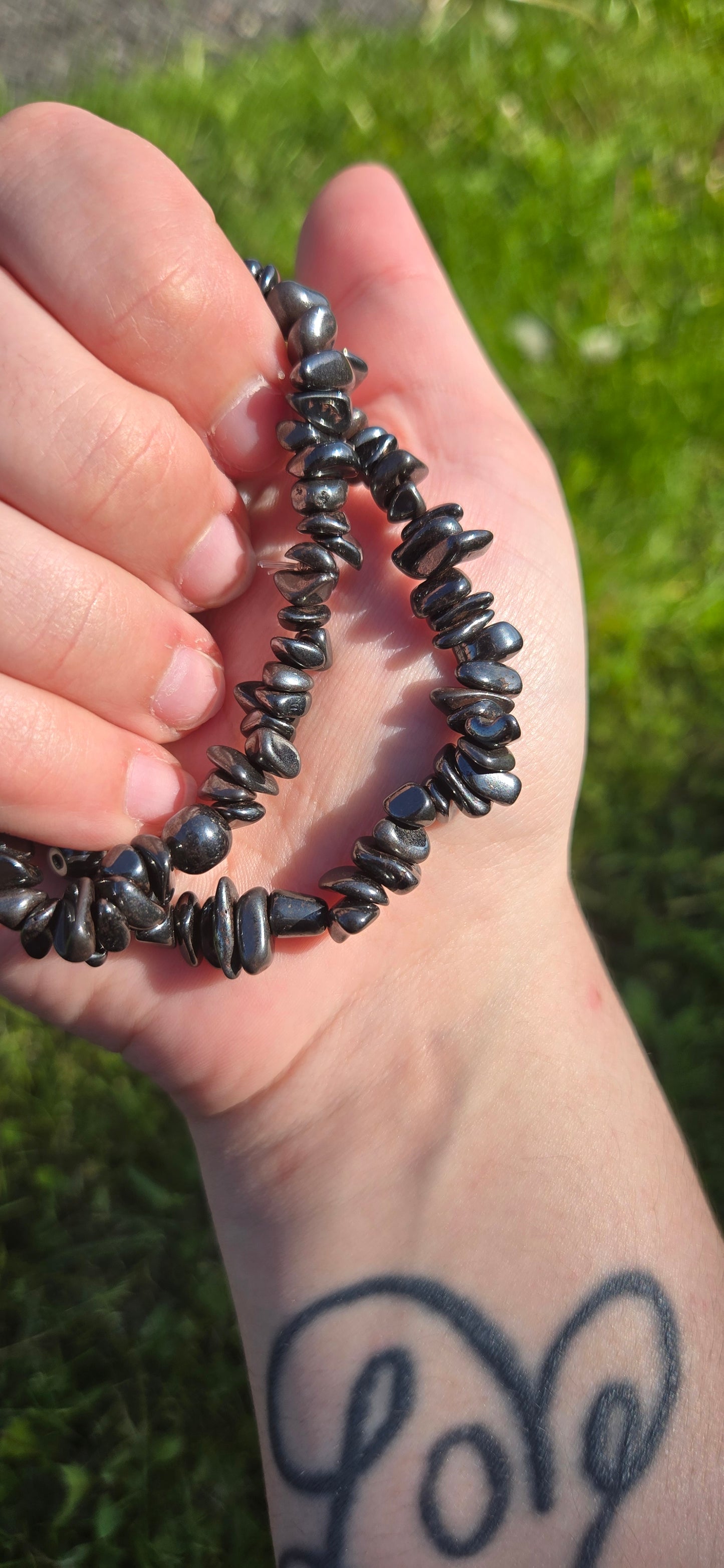 Hematite bracelet