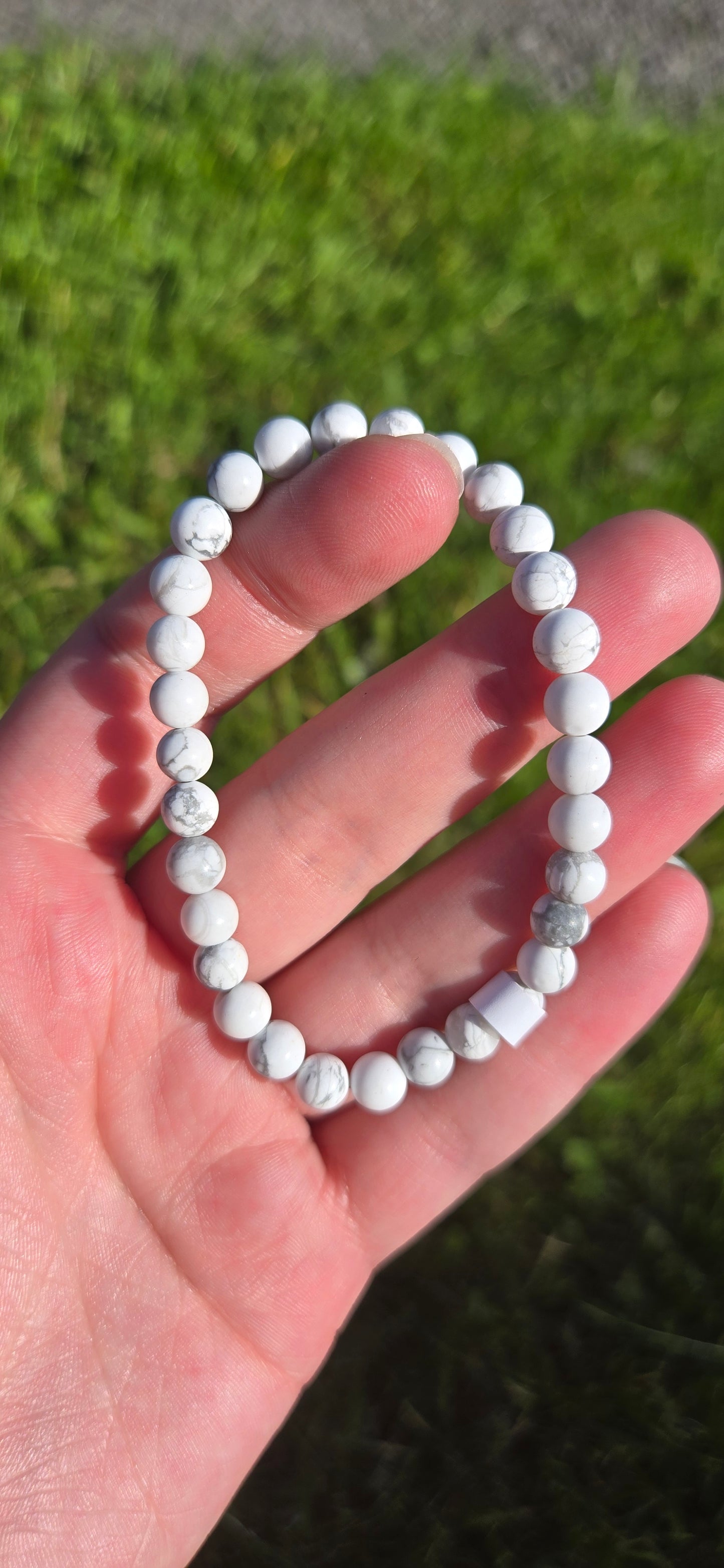 Howlite bracelet
