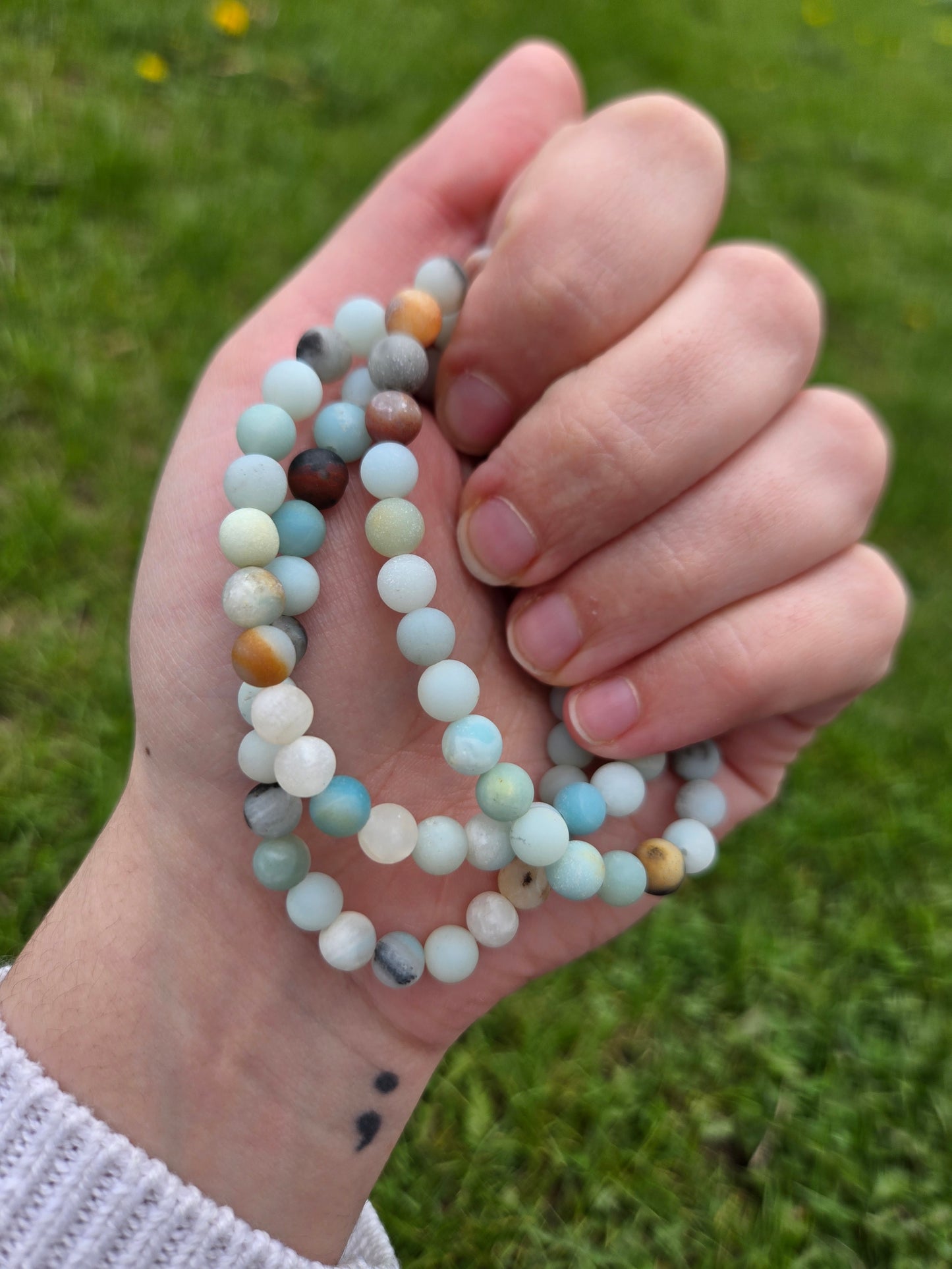 Amazonite bracelet 6 mm