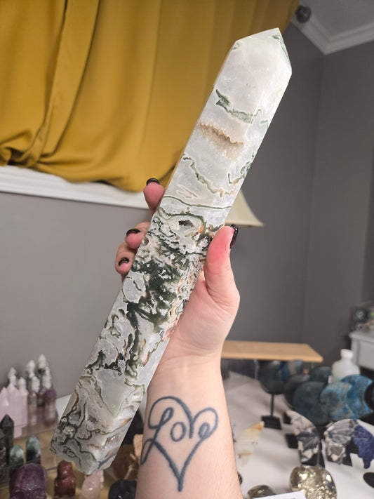 Moss Agate XL tower