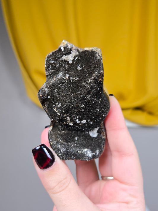 Septarien Druzy flame