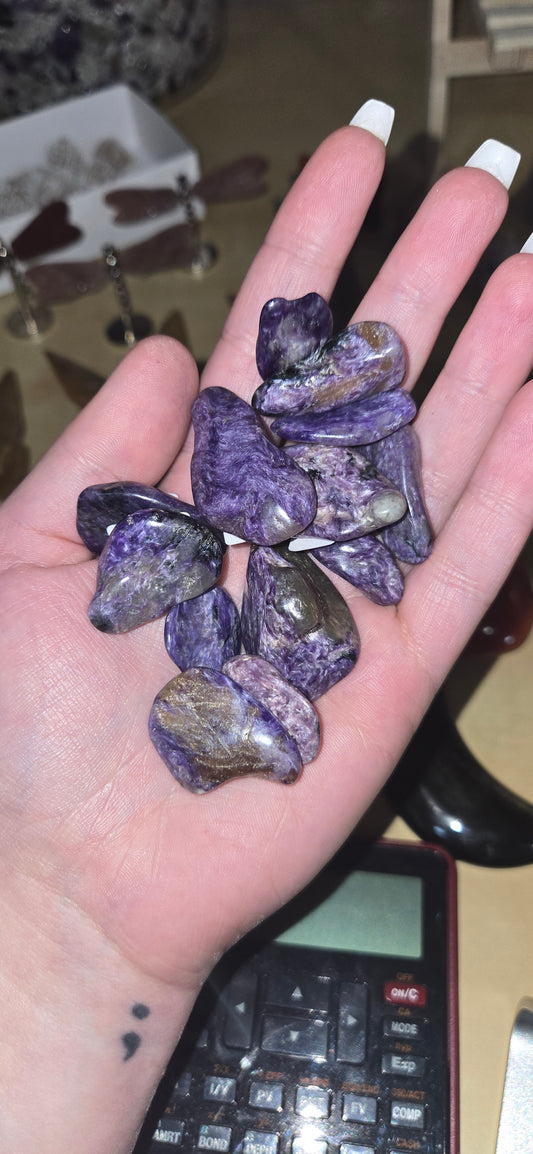 Charoite tumble