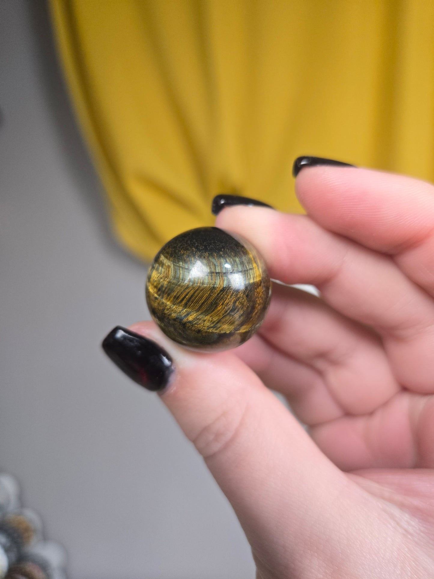 Tiger's Eye small sphere