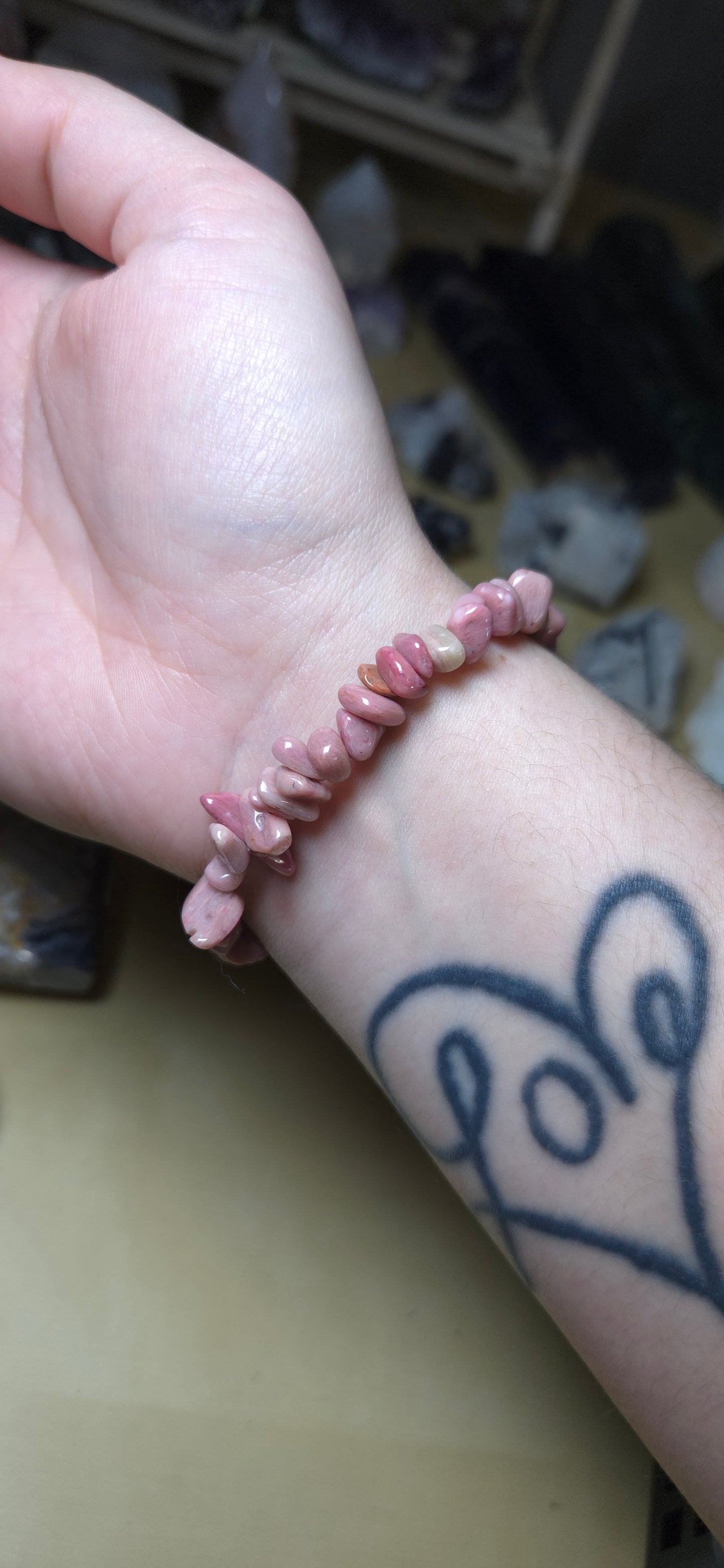 Rhodonite bracelet