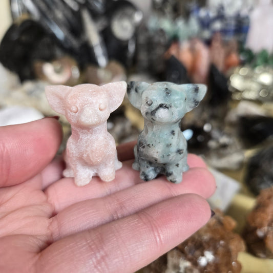 Chihuahua Dog carving