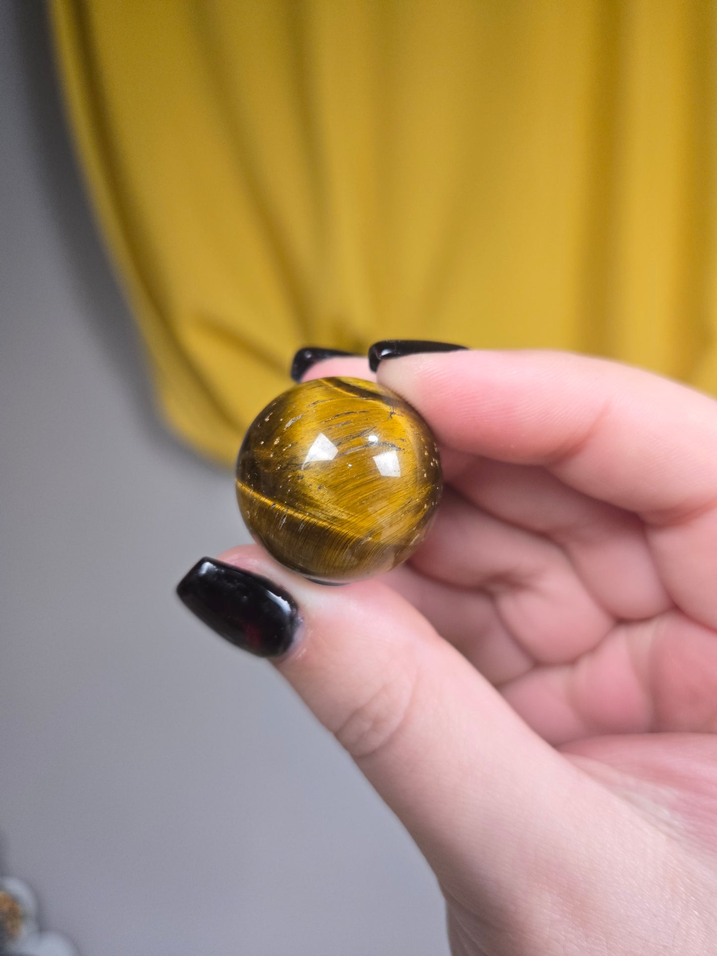 Tiger's Eye small sphere