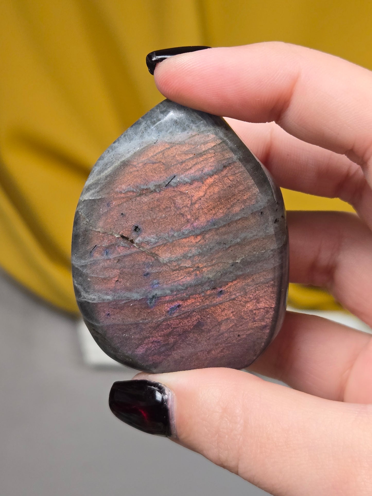 Purple Flash Labradorite Freeform