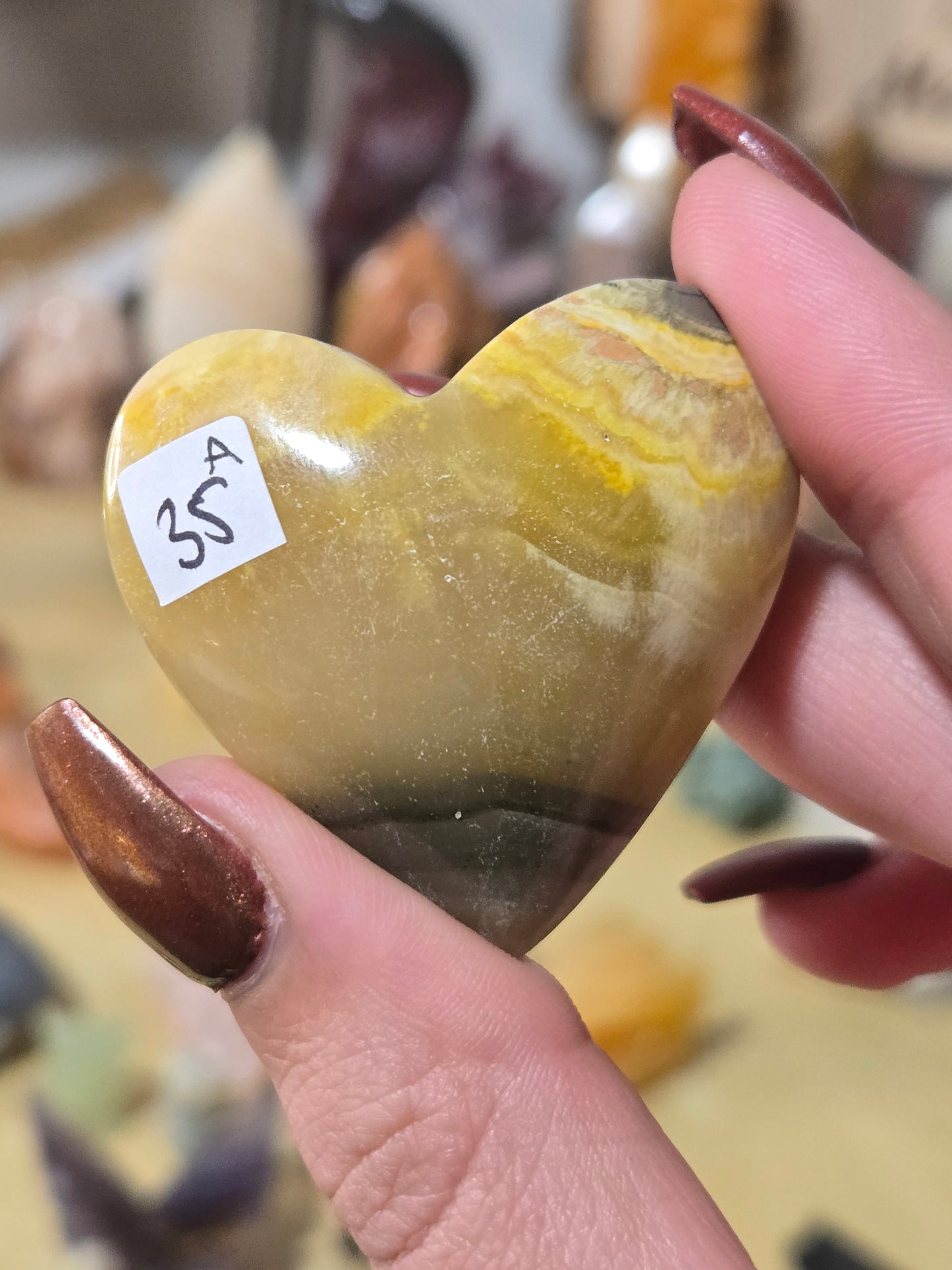 Bumblebee Jasper heart