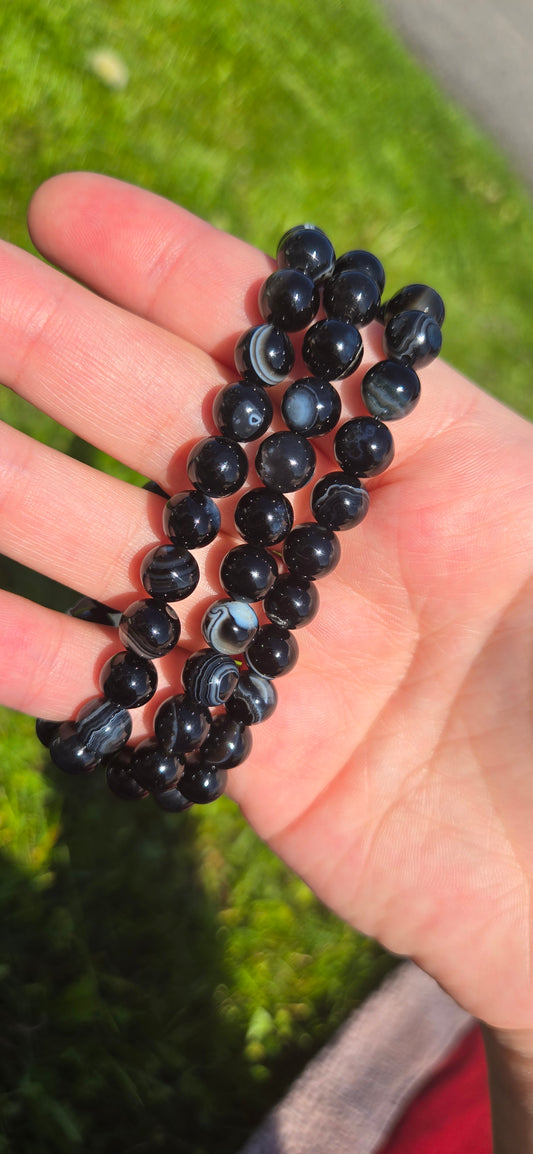 Black Agate bracelet