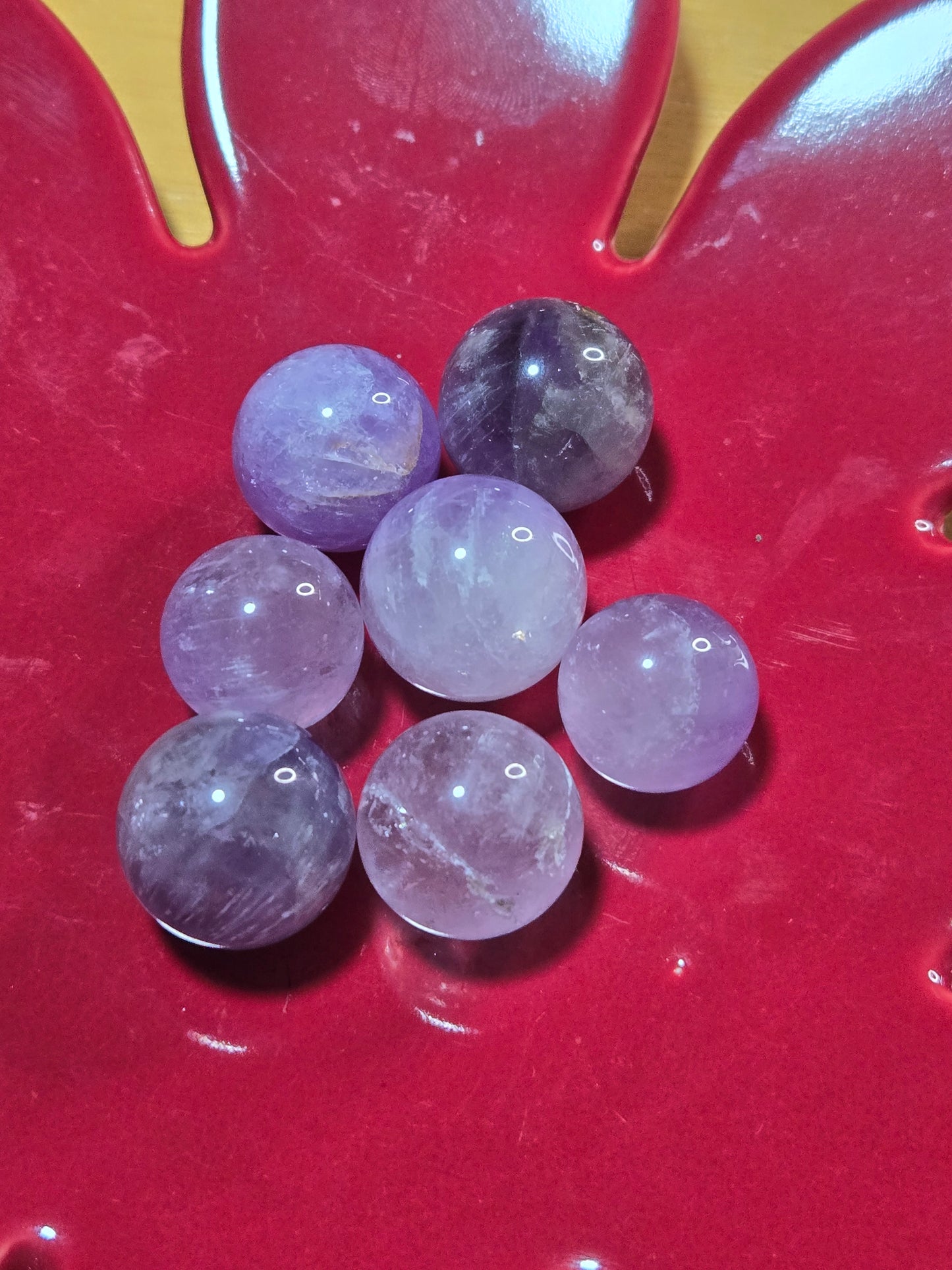 Amethyst mini sphere medium