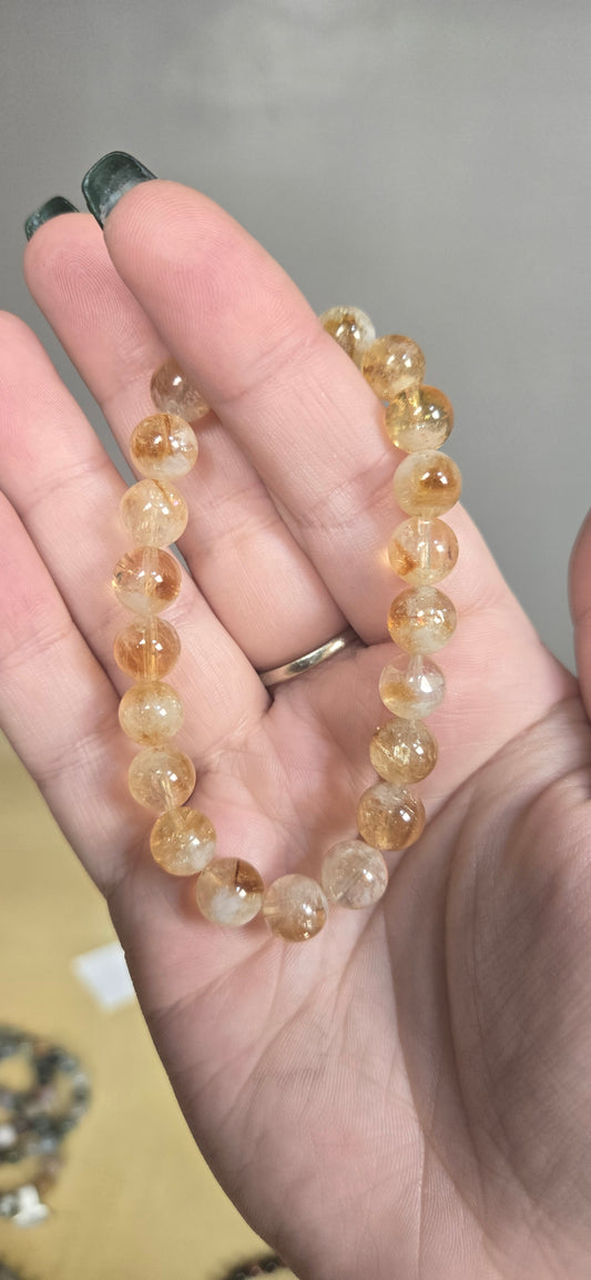Natural Citrine bracelet
