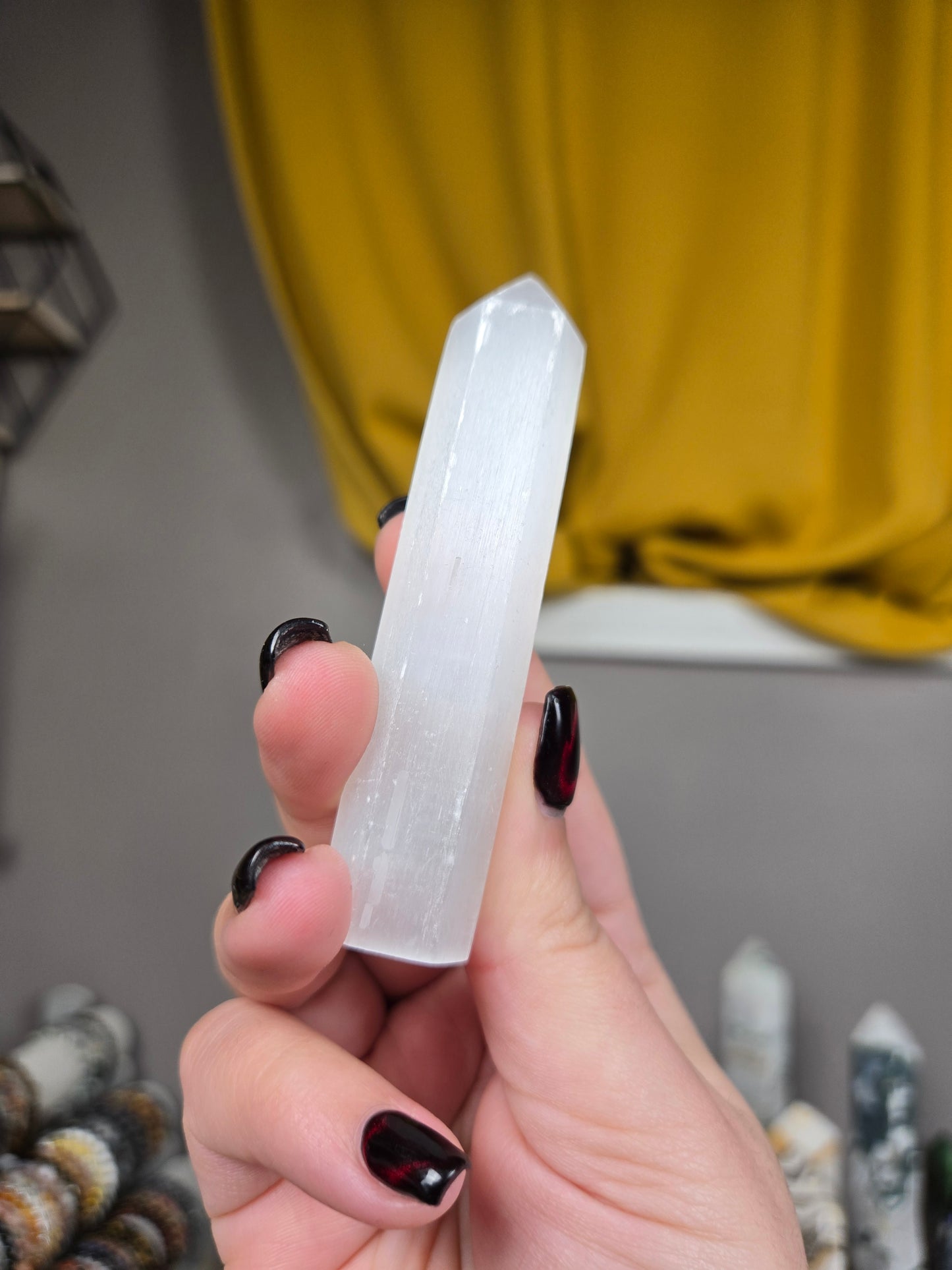 Satin Spar tower