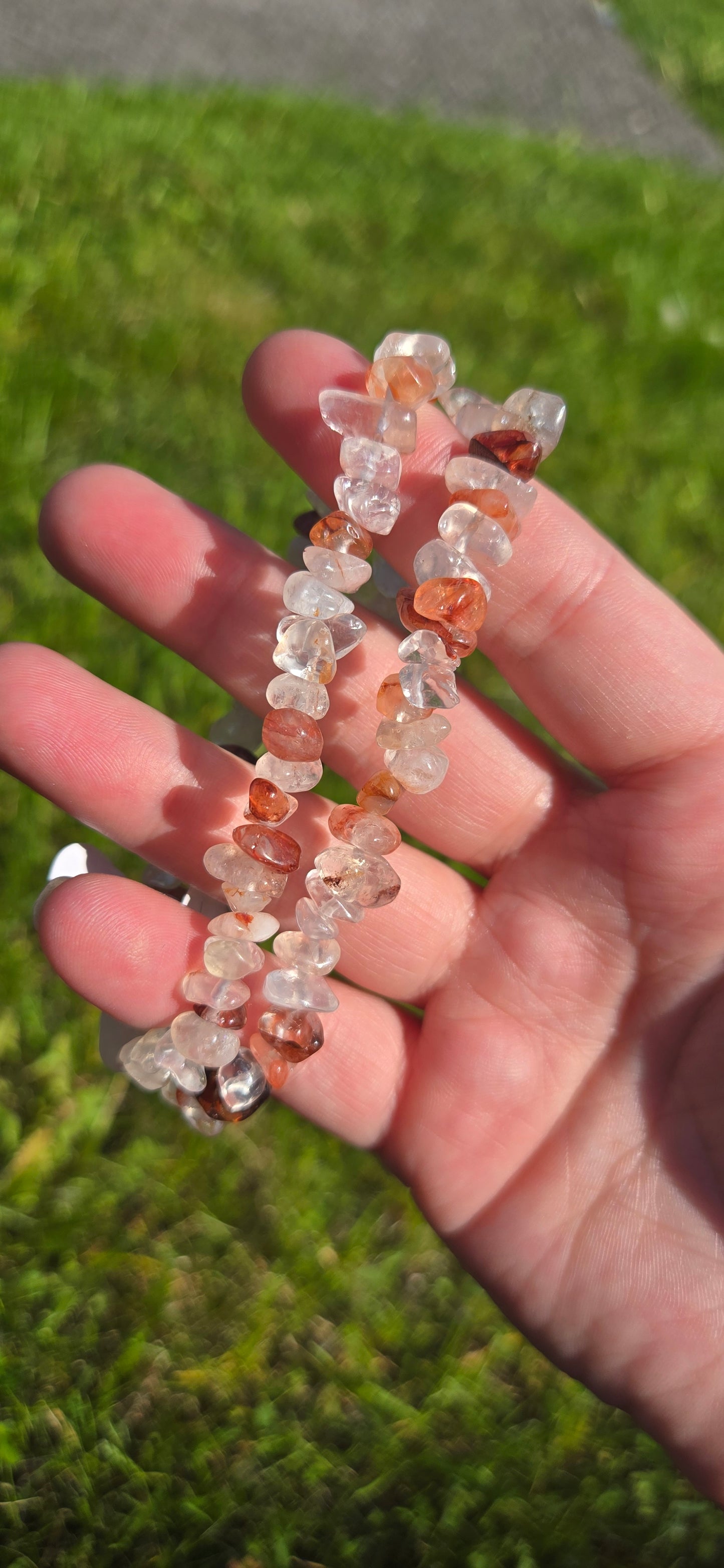 Fire Quartz bracelet