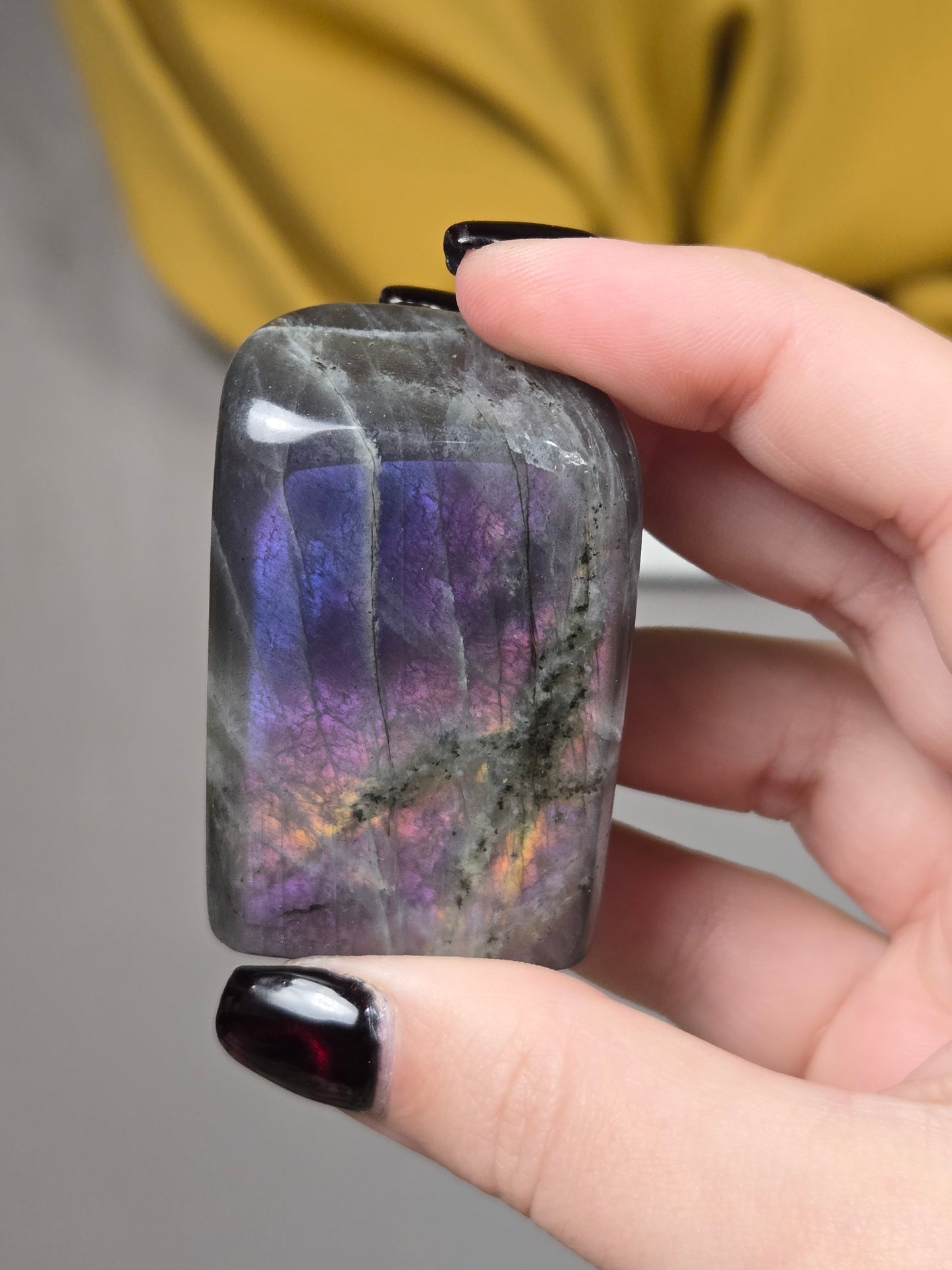 Purple Flash Labradorite Freeform