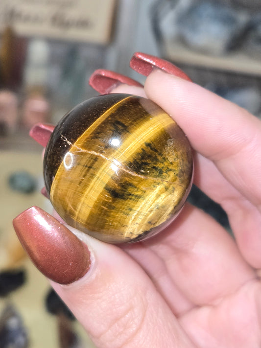 Tiger's Eye sphere