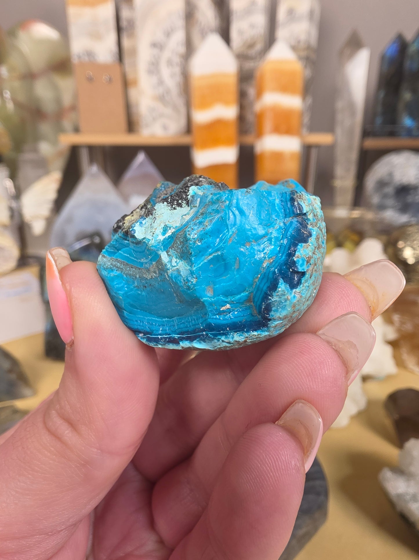 Chrysocolla specimen