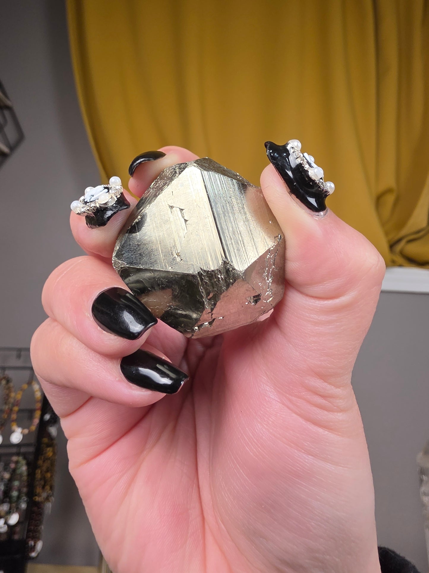 Pyrite specimen raw