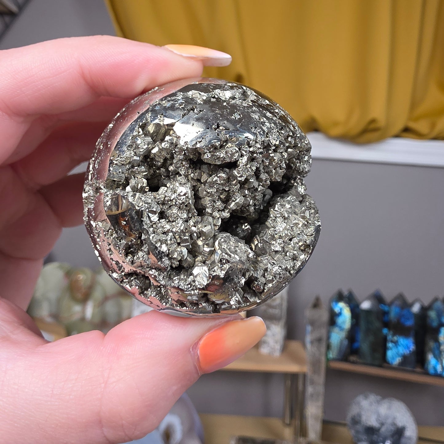 Pyrite sphere