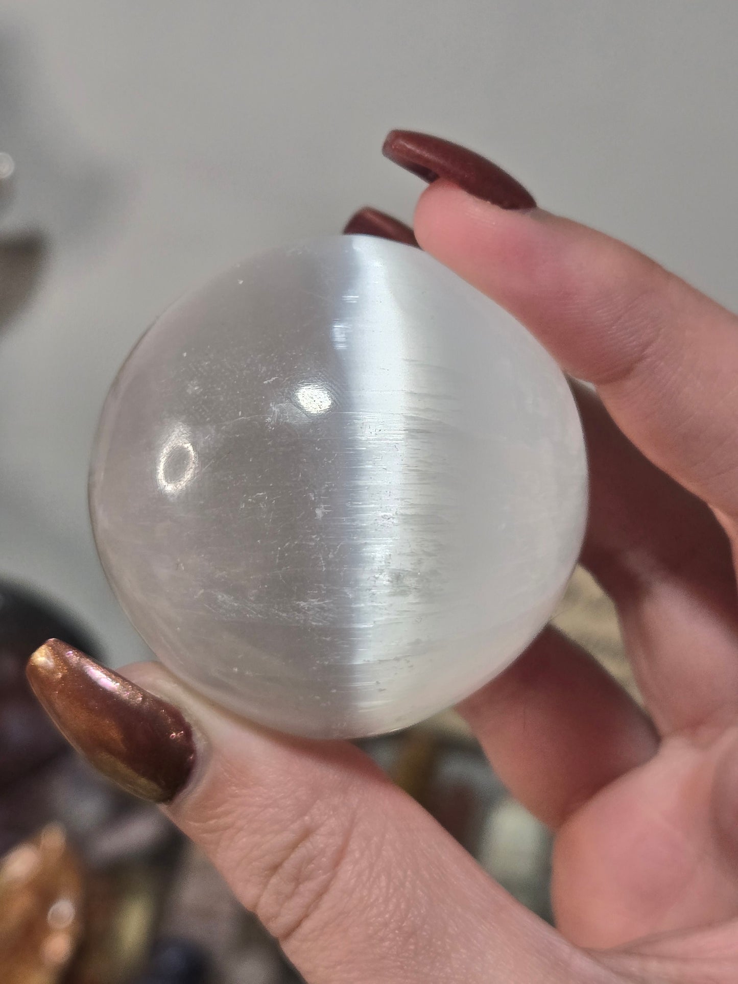 Selenite sphere medium