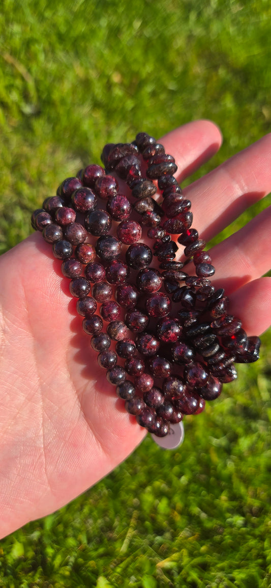 Garnet bracelet