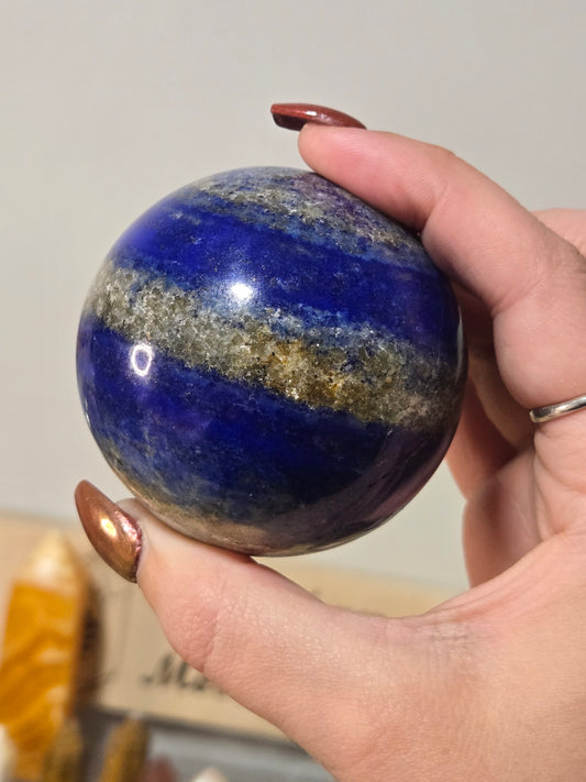 Lapis Lazuli sphere