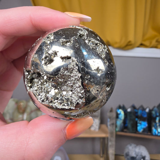 Pyrite sphere