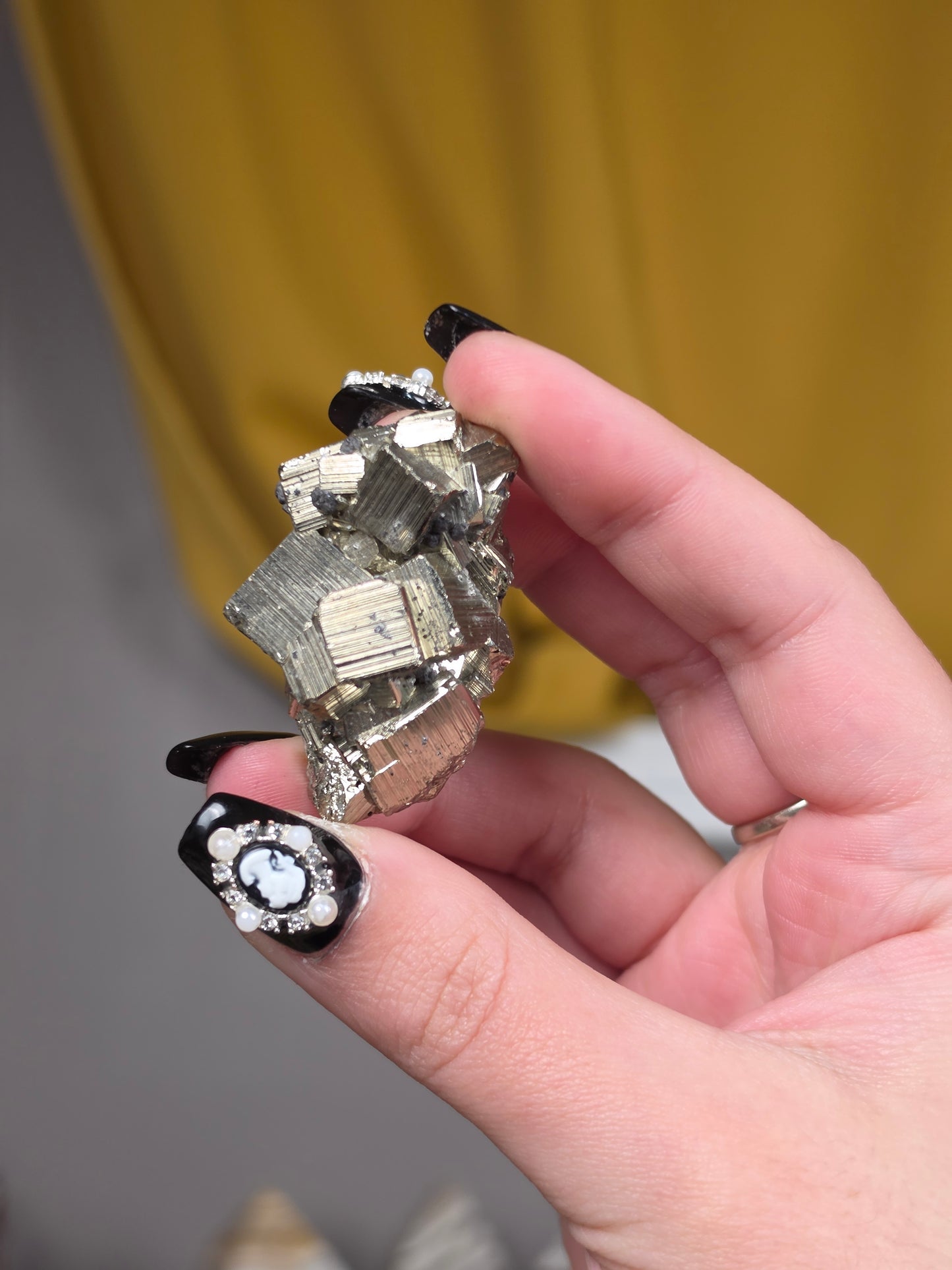 Pyrite specimen raw