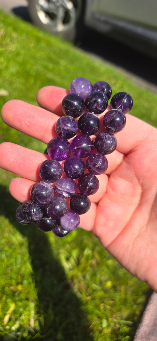 Amethyst bracelet