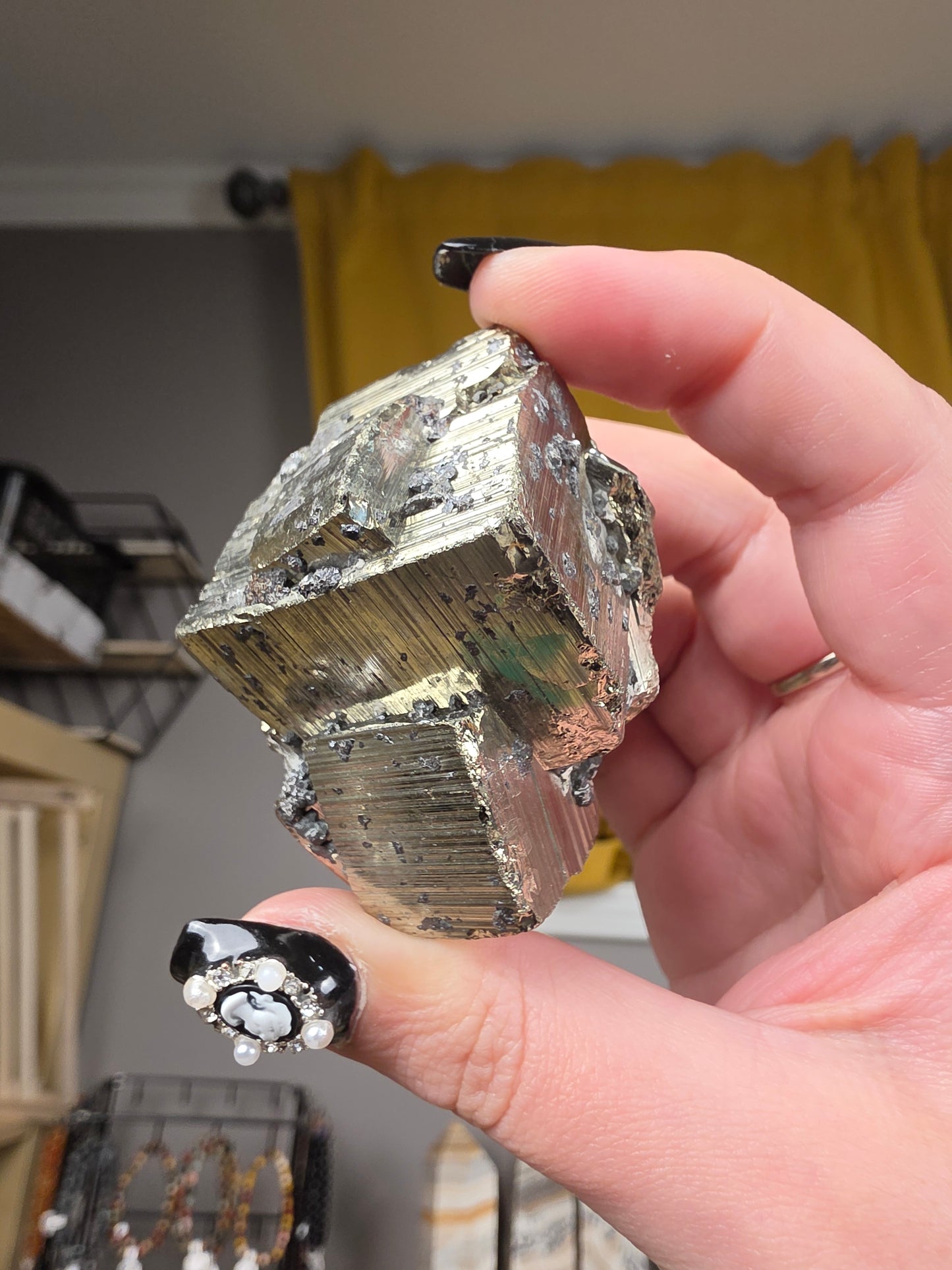 Pyrite specimen raw