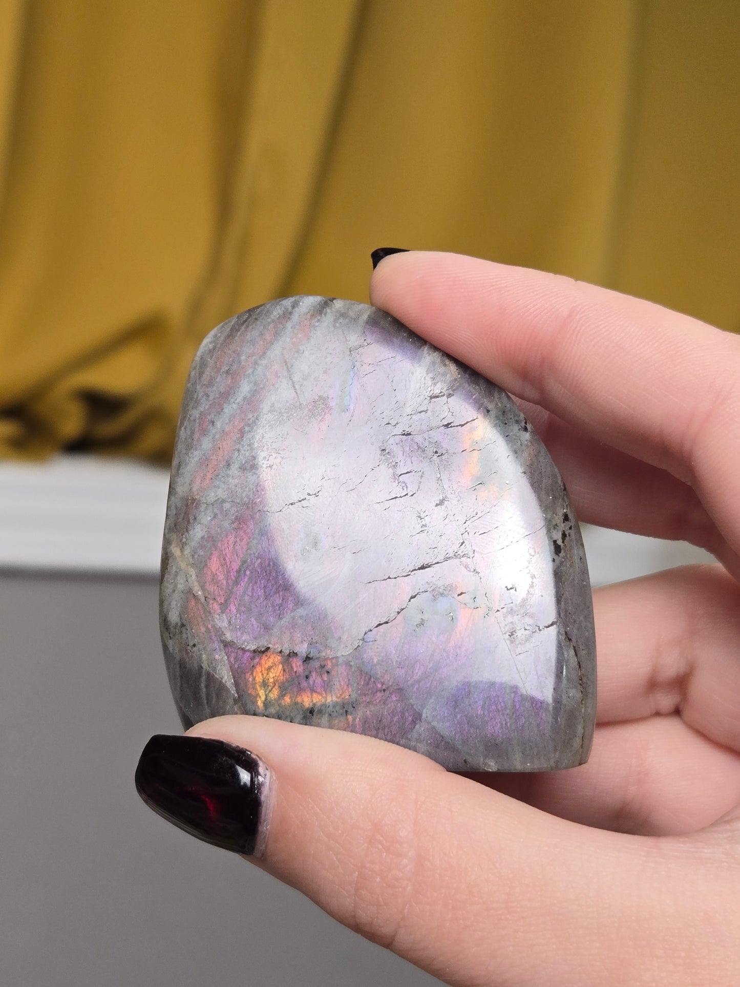Purple Flash Labradorite Freeform
